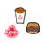Arby's Croc Charms - 3/PACK