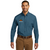 Texas Roadhouse Men's Port Authority Long Sleeve Carefree Poplin Shirt