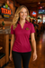 Texas Roadhouse Women's Port Authority Silk Touch Performance Polo