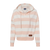 TSC Women's Striped Fleece Boxy Hooded Sweatshirt