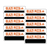Blaze Pizza Uniform Blackboard Name Tag (10pk)