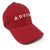 Red Supergraphic Hat