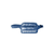 Sonic Metallic Puffer Belt Bag