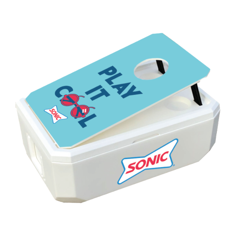 Sonic Cornhole Cooler