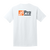 White Short Sleeve Tee - Back Print Only