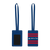 Delta Vegan Leather Luggage Tag