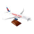 Skymarks Delta A321 1/100 Thank You W/Wood Stand & Gear