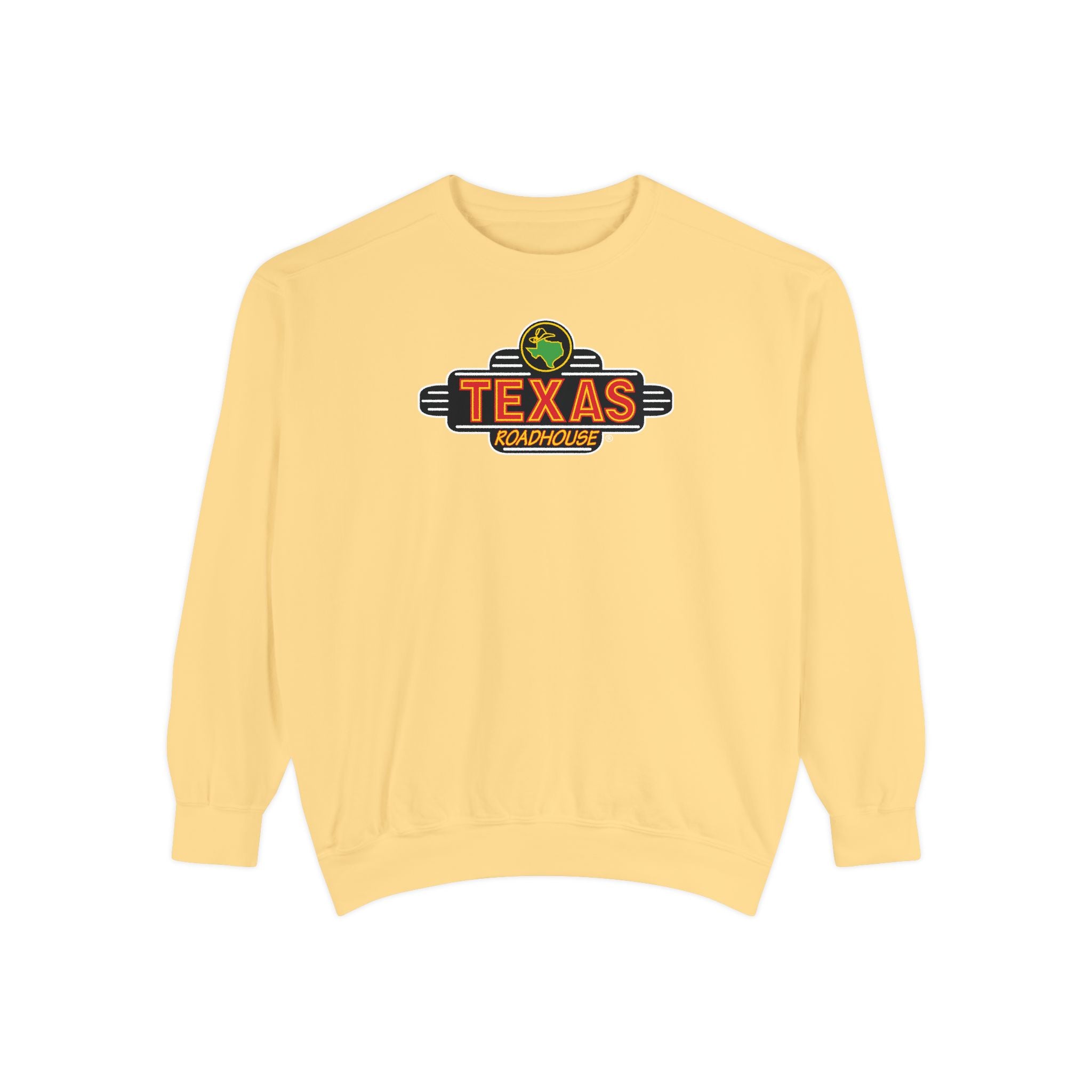 Texas Roadhouse Comfort Colors Unisex Garment-Dyed Crewneck Sweatshirt