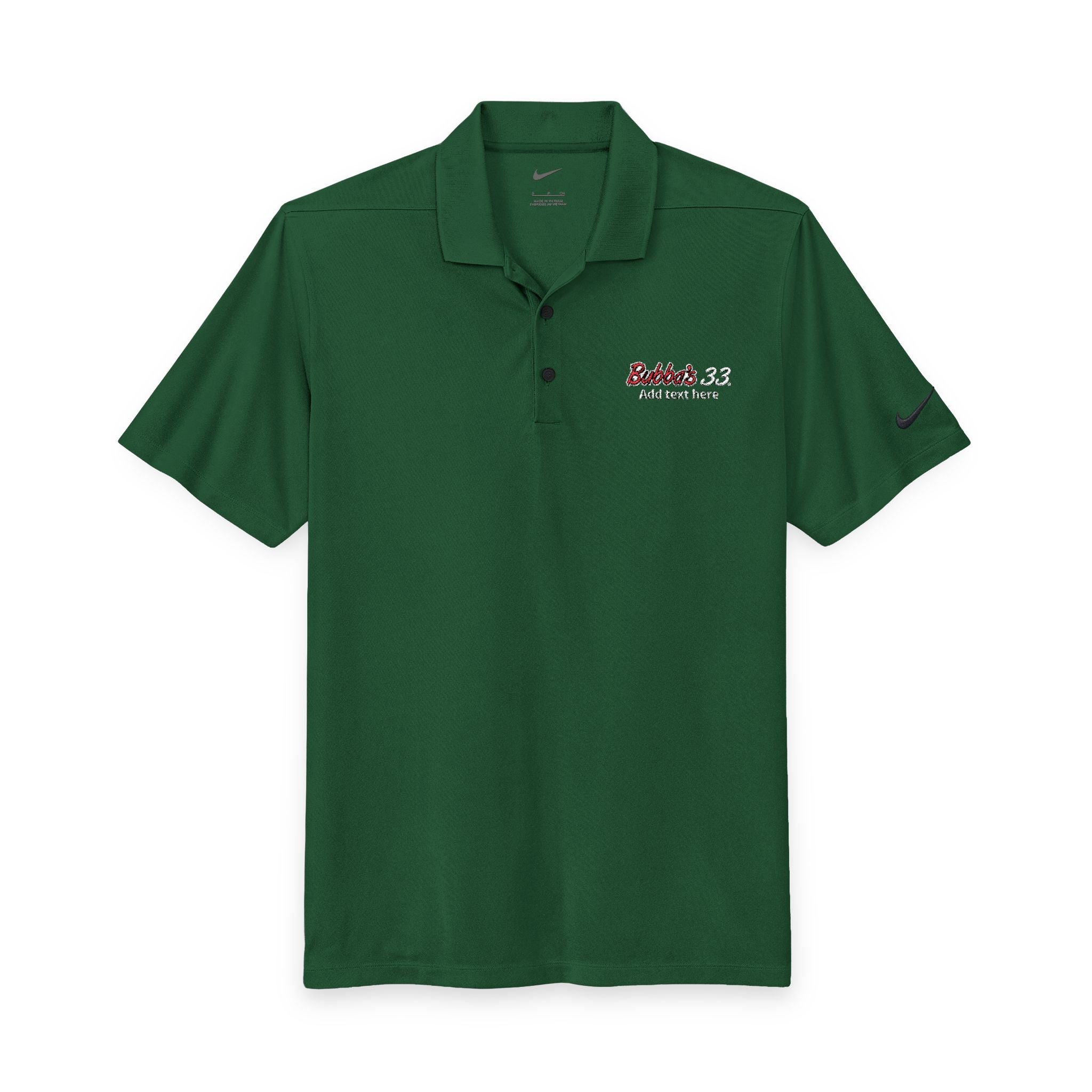 Bubba's 33 Men's Nike Dri-FIT Micro Pique 2.0 Polo