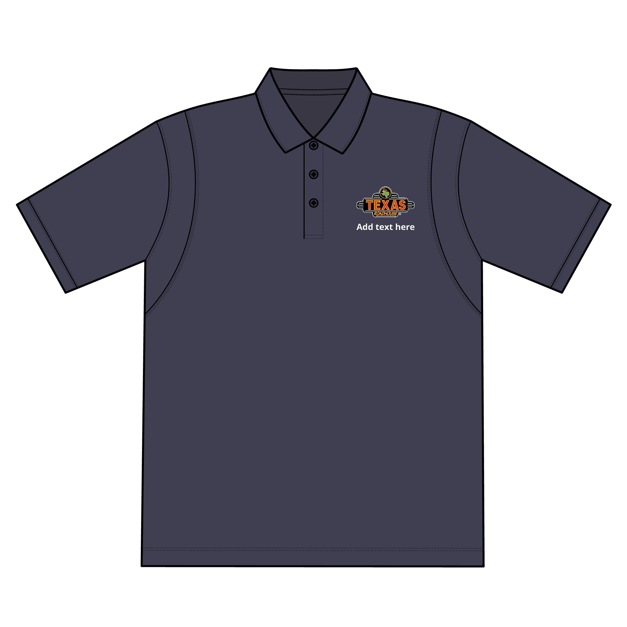 Texas Roadhouse SportTek TALL  Micropique Sport-Wick Polo
