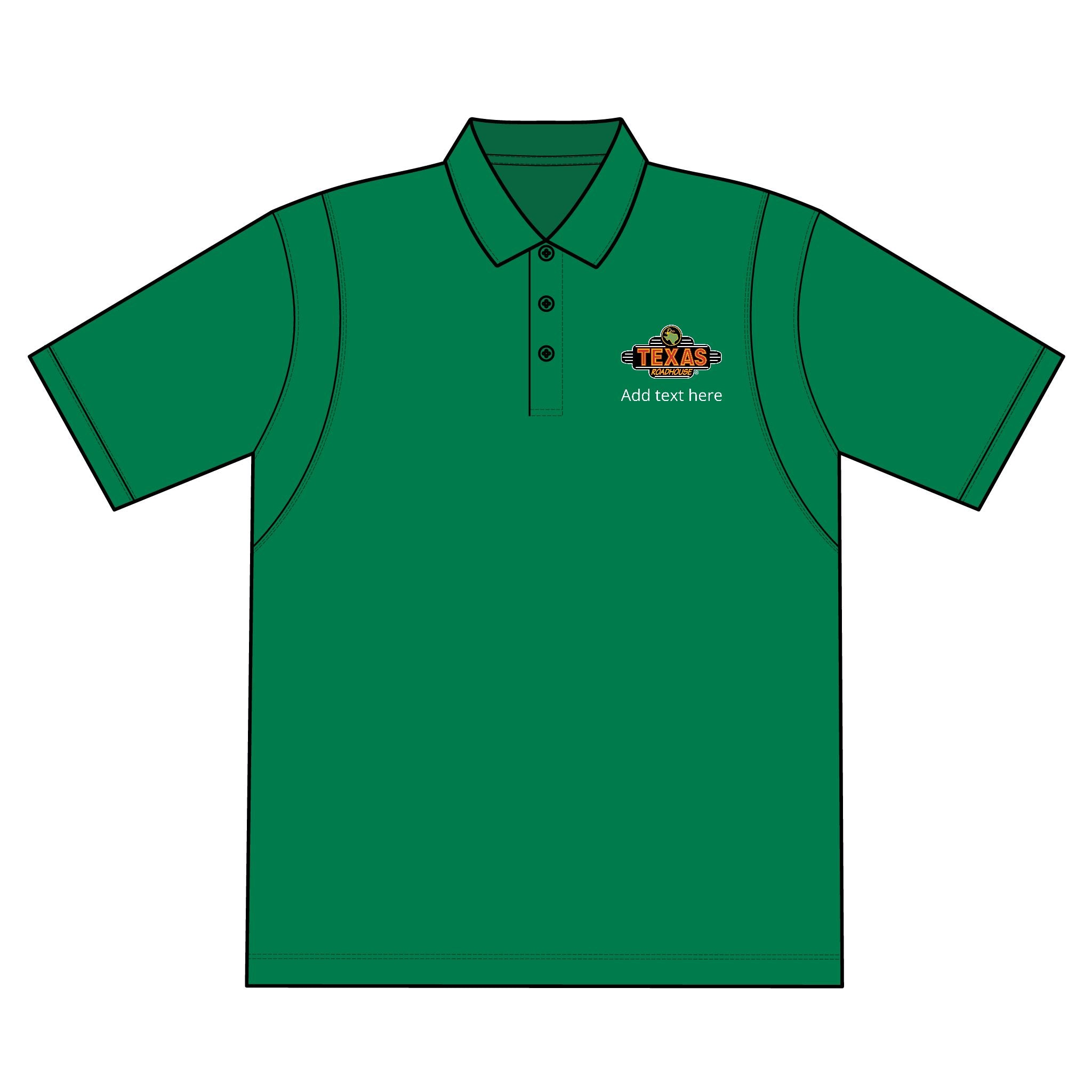 Texas Roadhouse SportTek TALL  Micropique Sport-Wick Polo