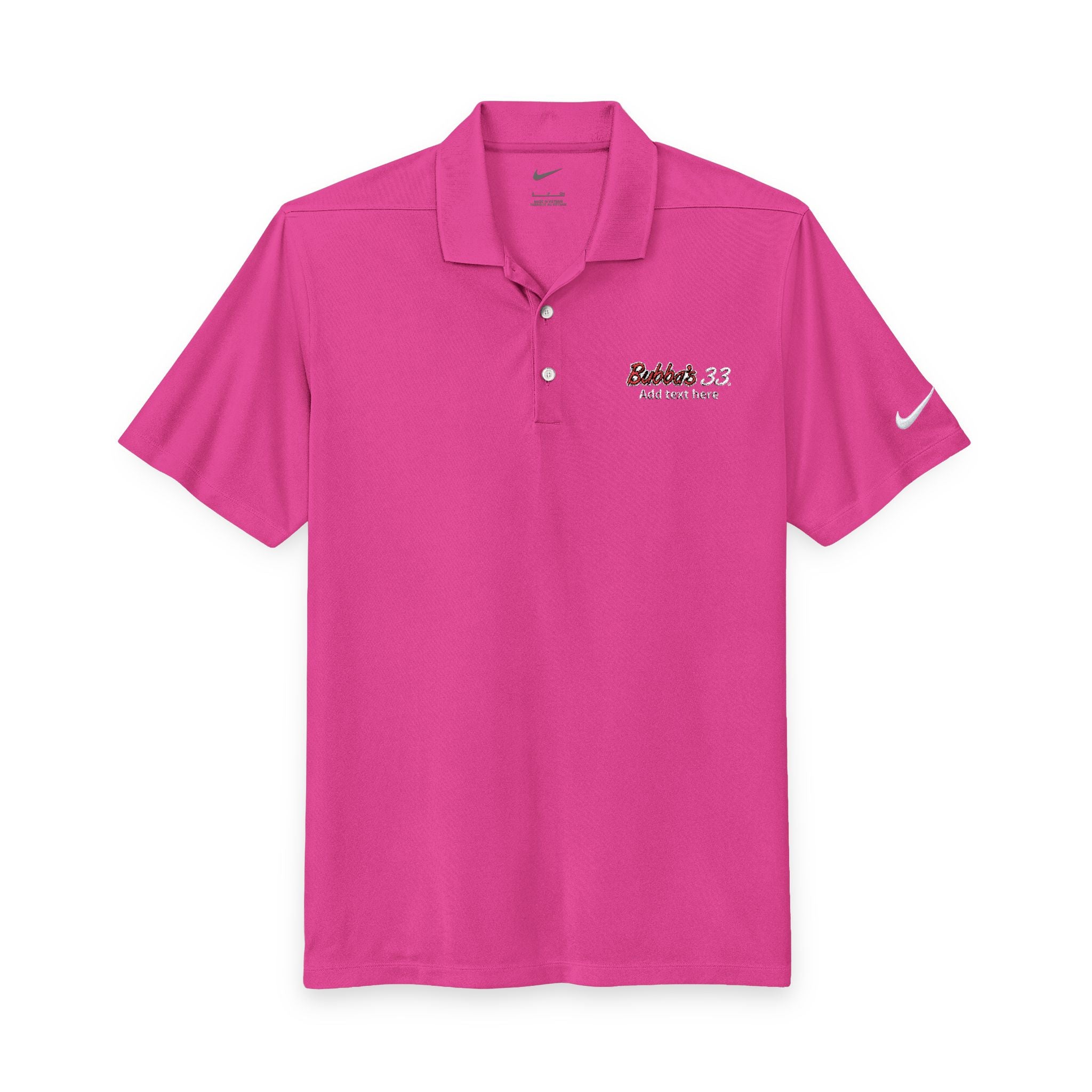 Bubba's 33 Men's Nike Dri-FIT Micro Pique 2.0 Polo
