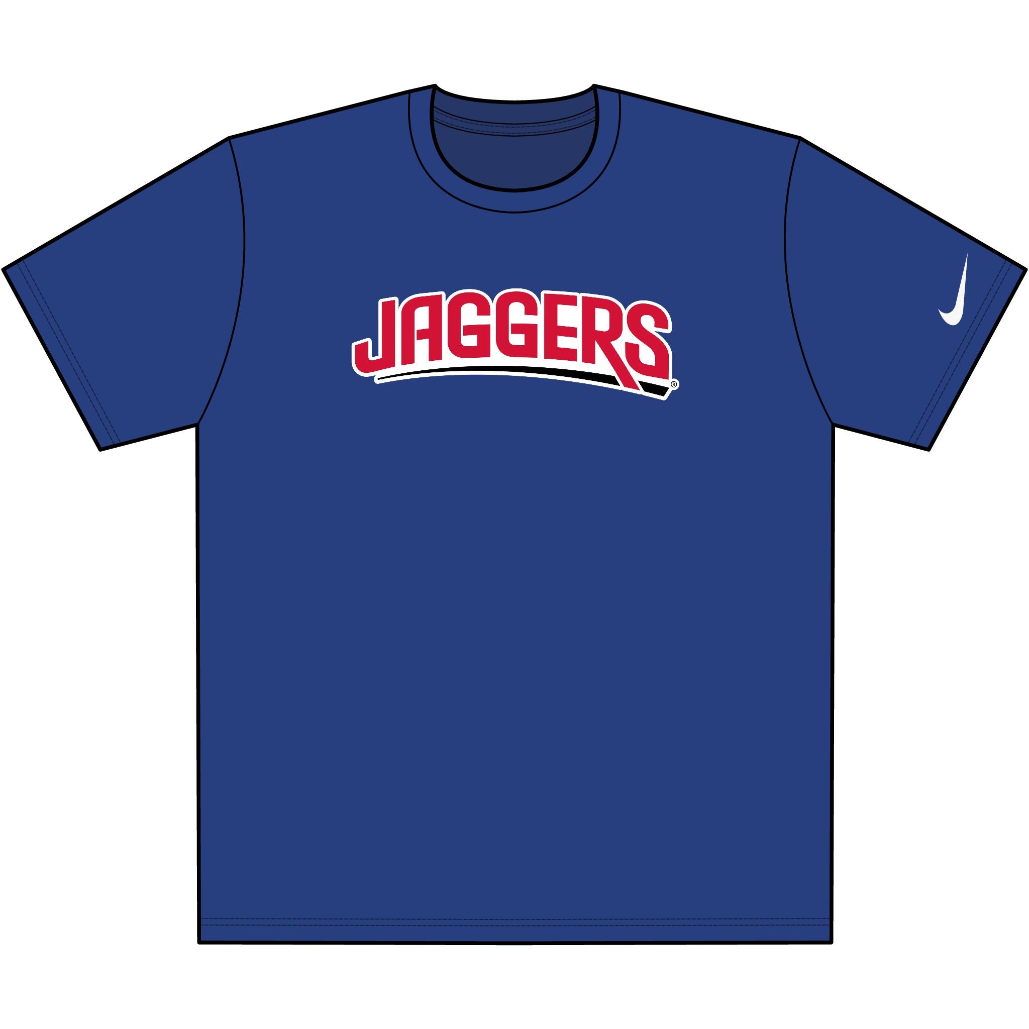 Jaggers Nike Dri-FIT Cotton/Poly Tee