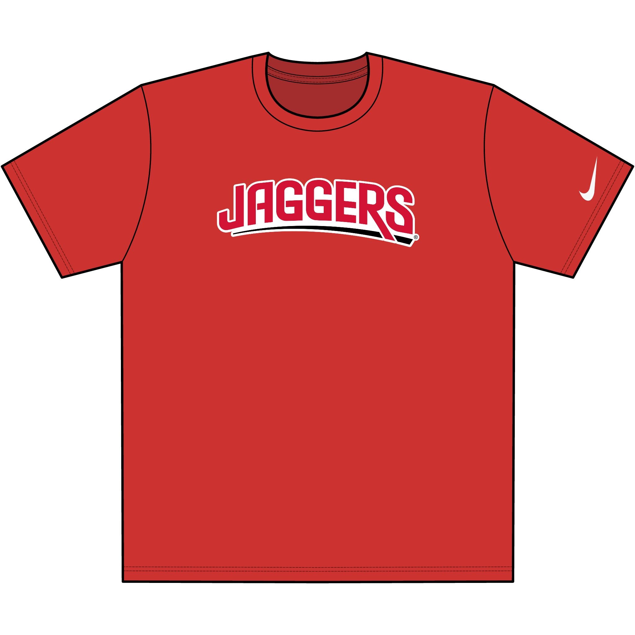 Jaggers Nike Dri-FIT Cotton/Poly Tee