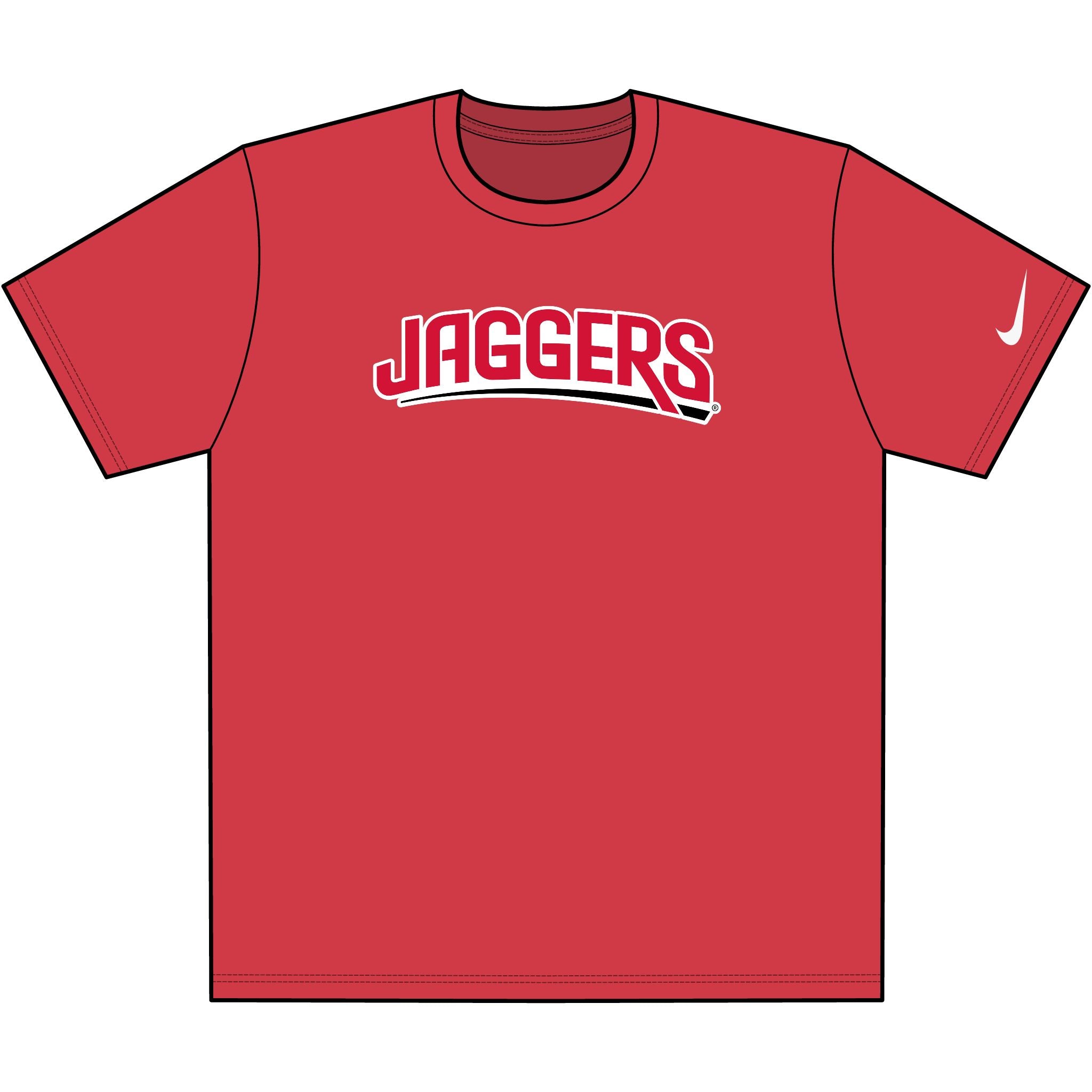 Jaggers Nike Dri-FIT Cotton/Poly Tee