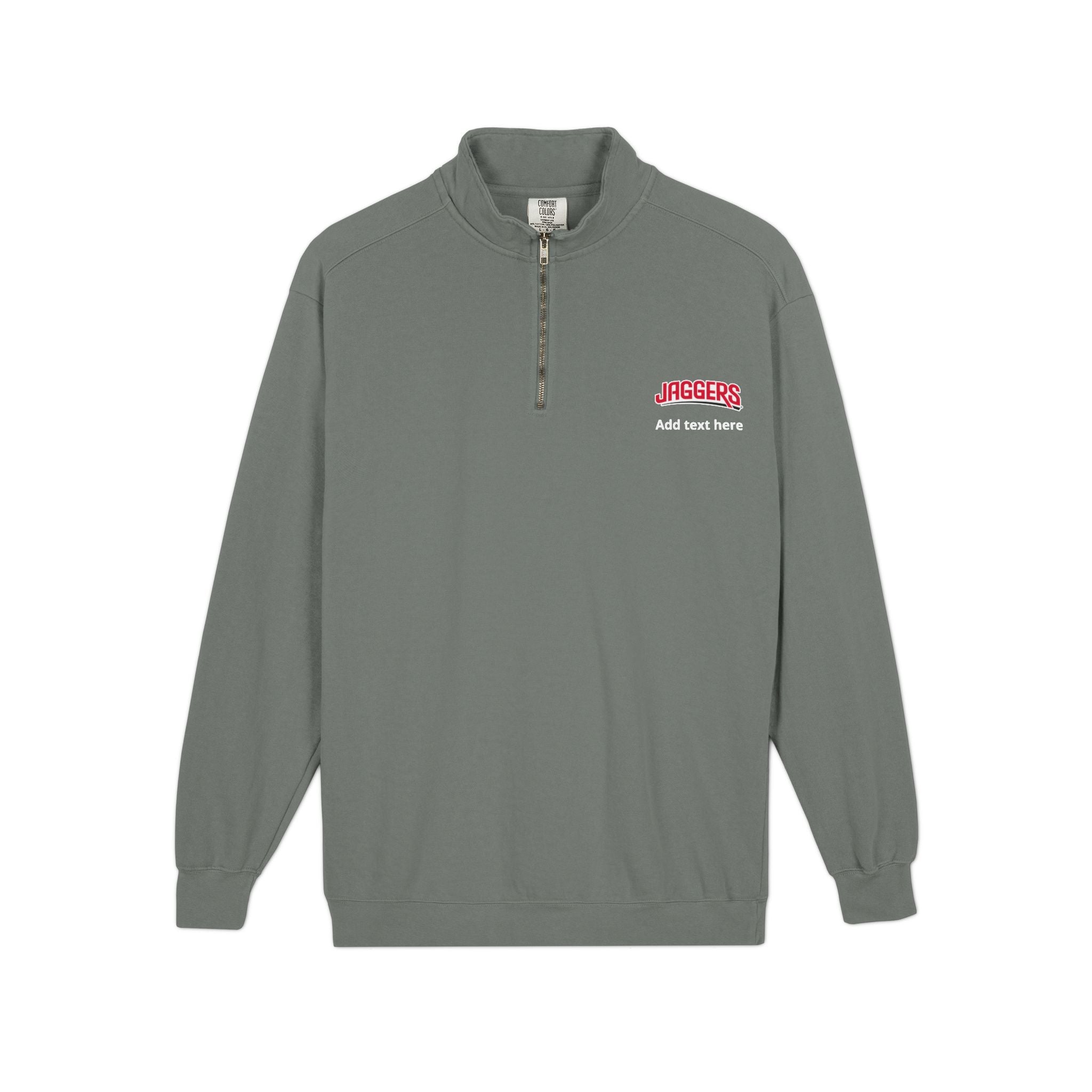 Jaggers Comfort Colors Ring Spun 1/4-Zip Sweatshirt