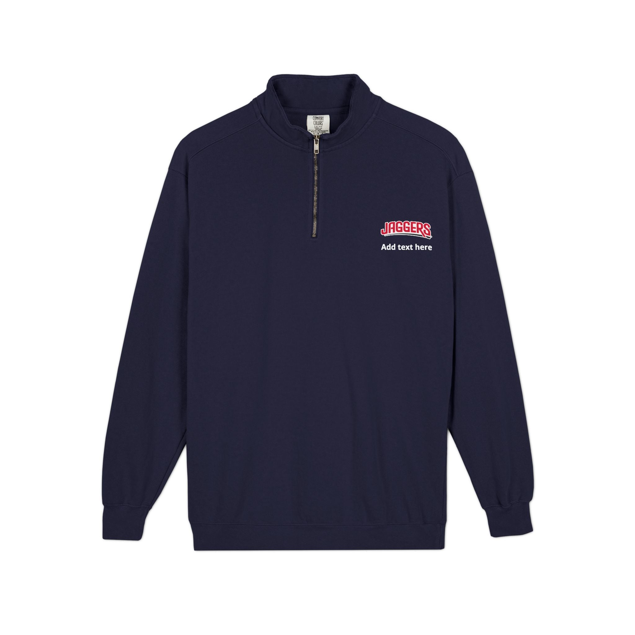 Jaggers Comfort Colors Ring Spun 1/4-Zip Sweatshirt