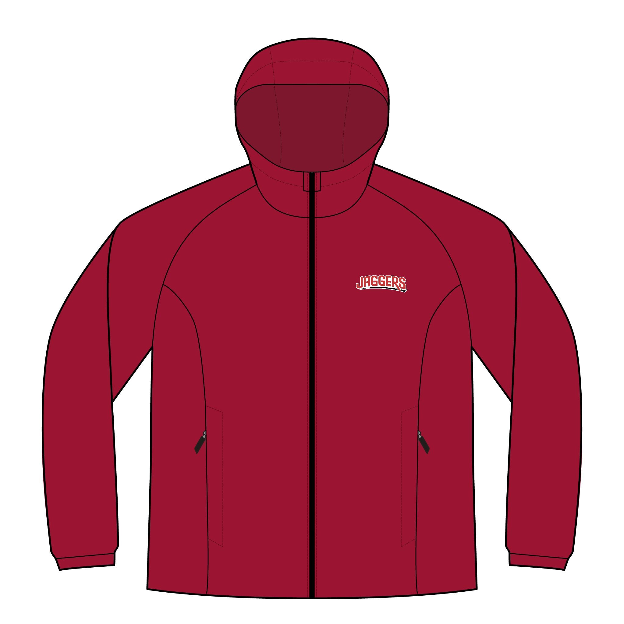 Jaggers Men's Port Authority Essential Rain Jacket