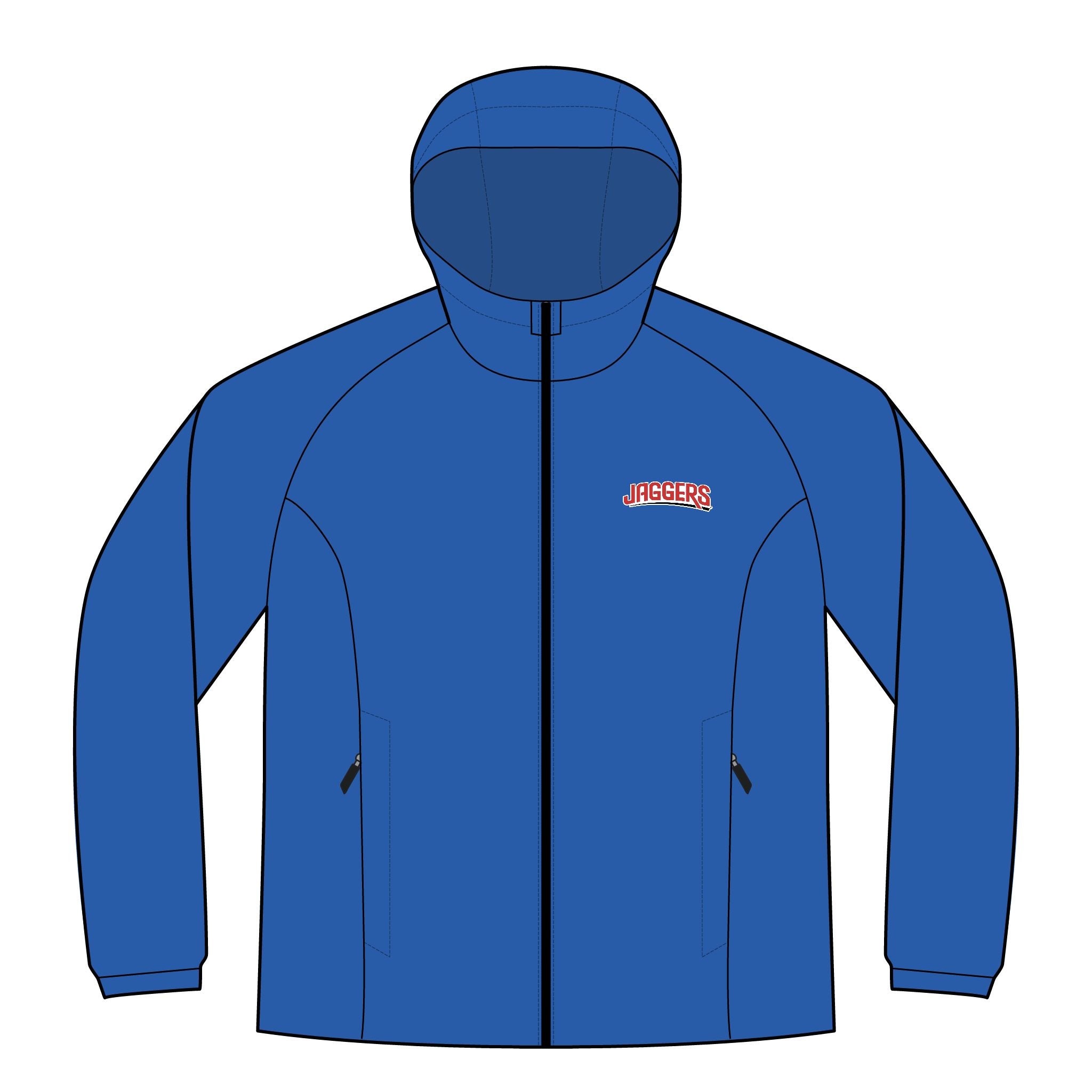 Jaggers Men's Port Authority Essential Rain Jacket