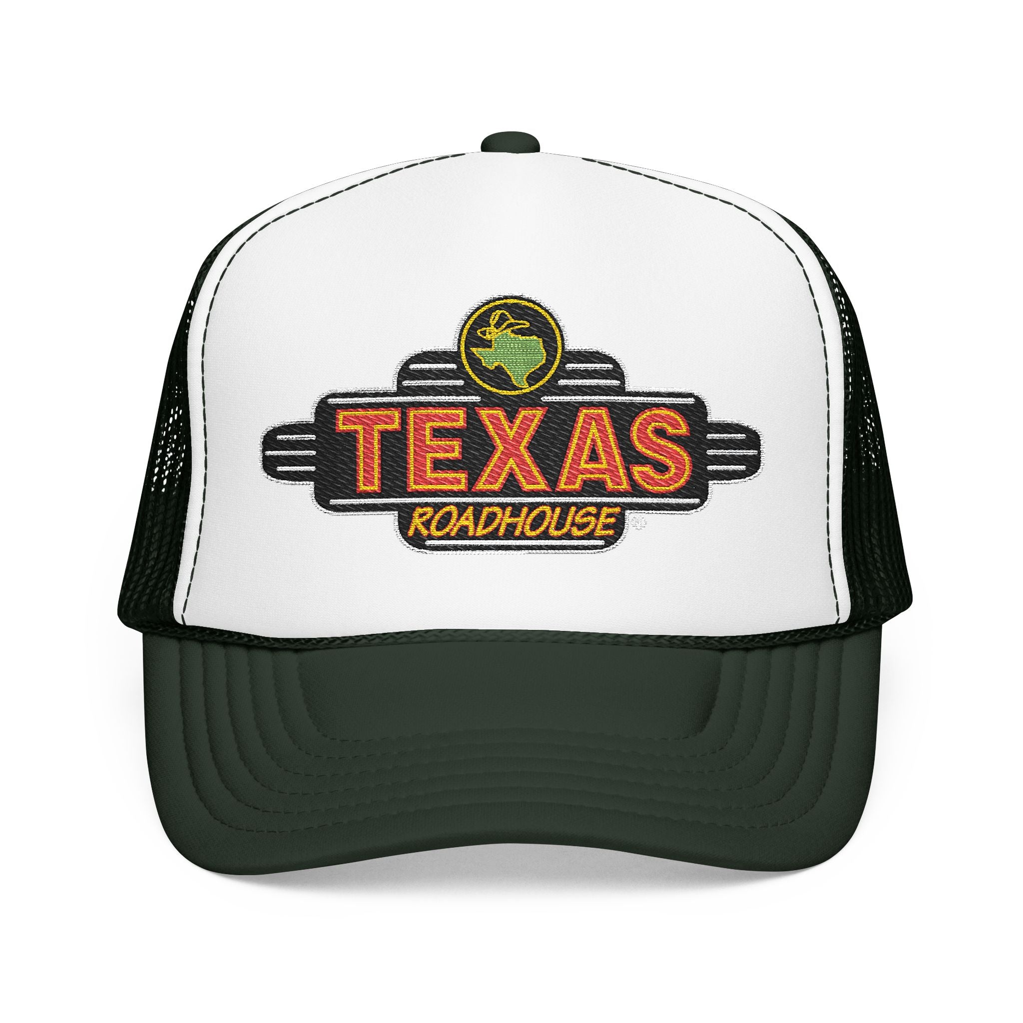Texas Roadhouse OTTO 5 Panel High Crown Mesh Back Trucker Hat