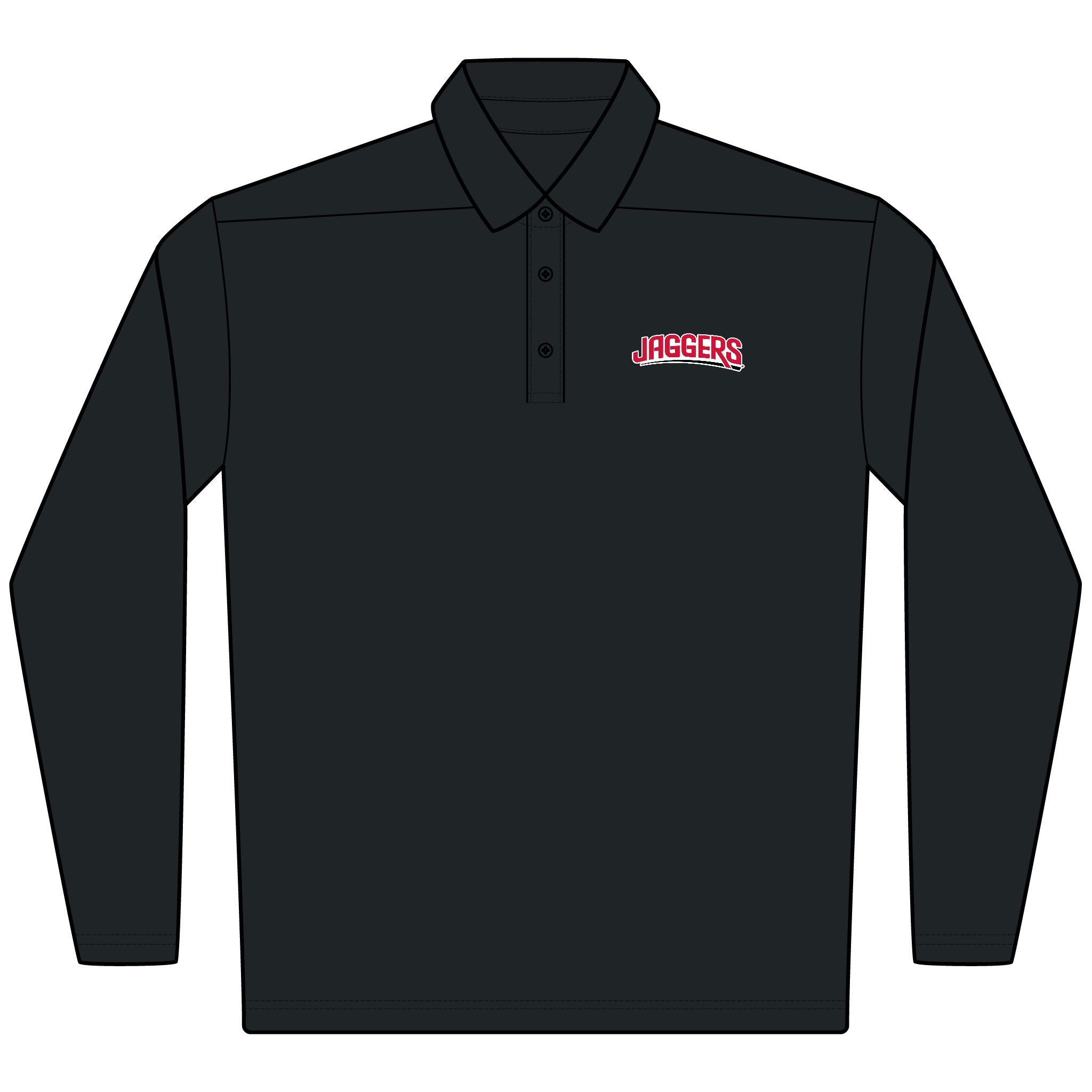 Jaggers Men's Nike Dri-FIT Micro Pique 2.0 Long Sleeve Polo