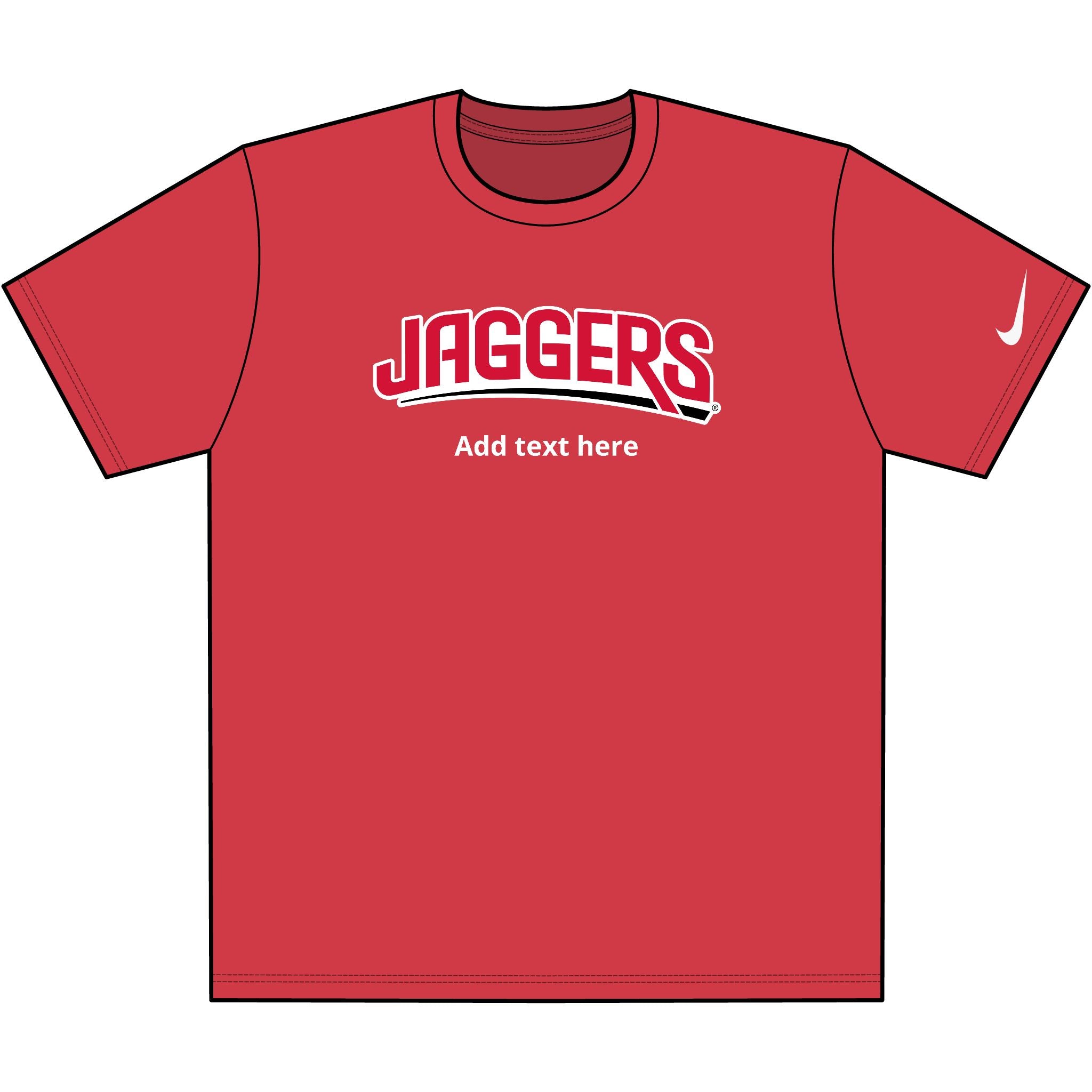 Jaggers Nike Dri-FIT Cotton/Poly Tee