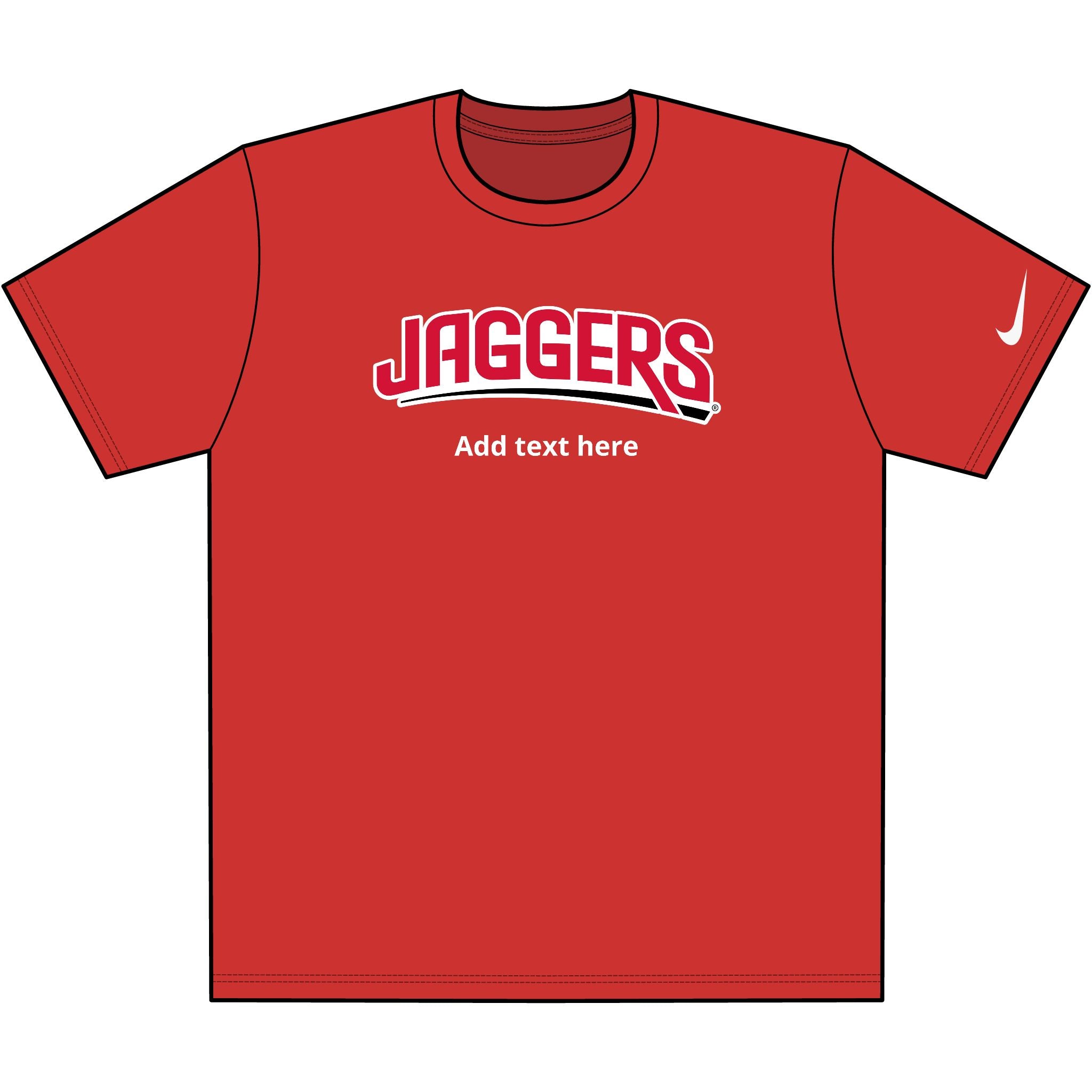 Jaggers Nike Dri-FIT Cotton/Poly Tee