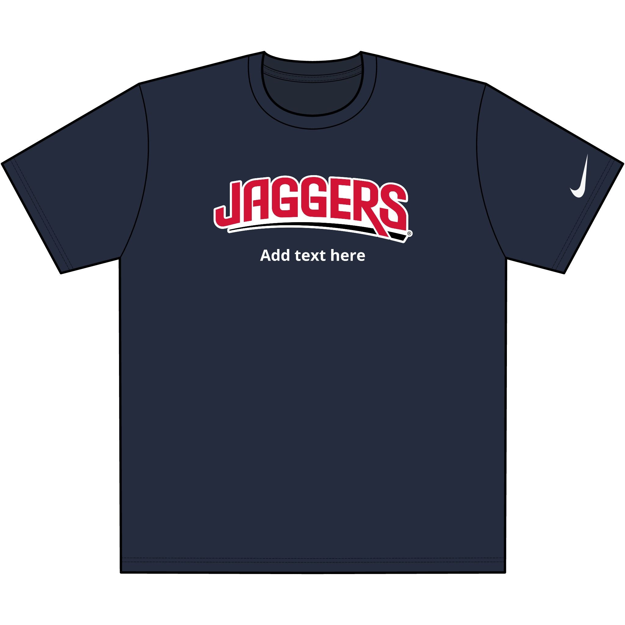 Jaggers Nike Dri-FIT Cotton/Poly Tee