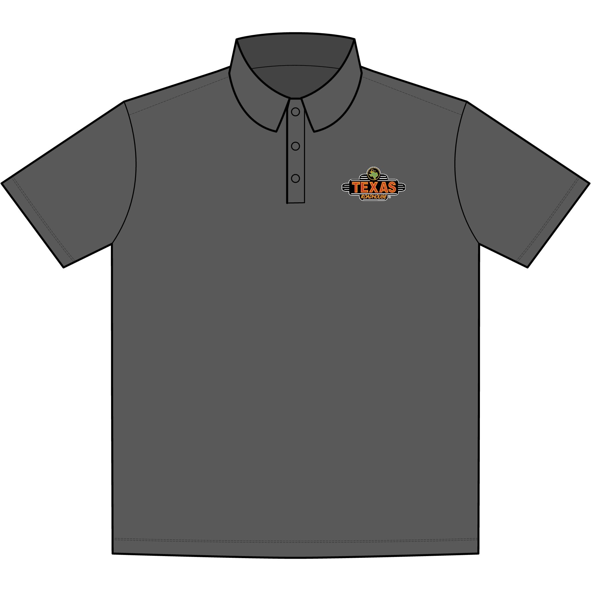 Texas Roadhouse Men's Sport-Tek PosiCharge Re-Compete Polo