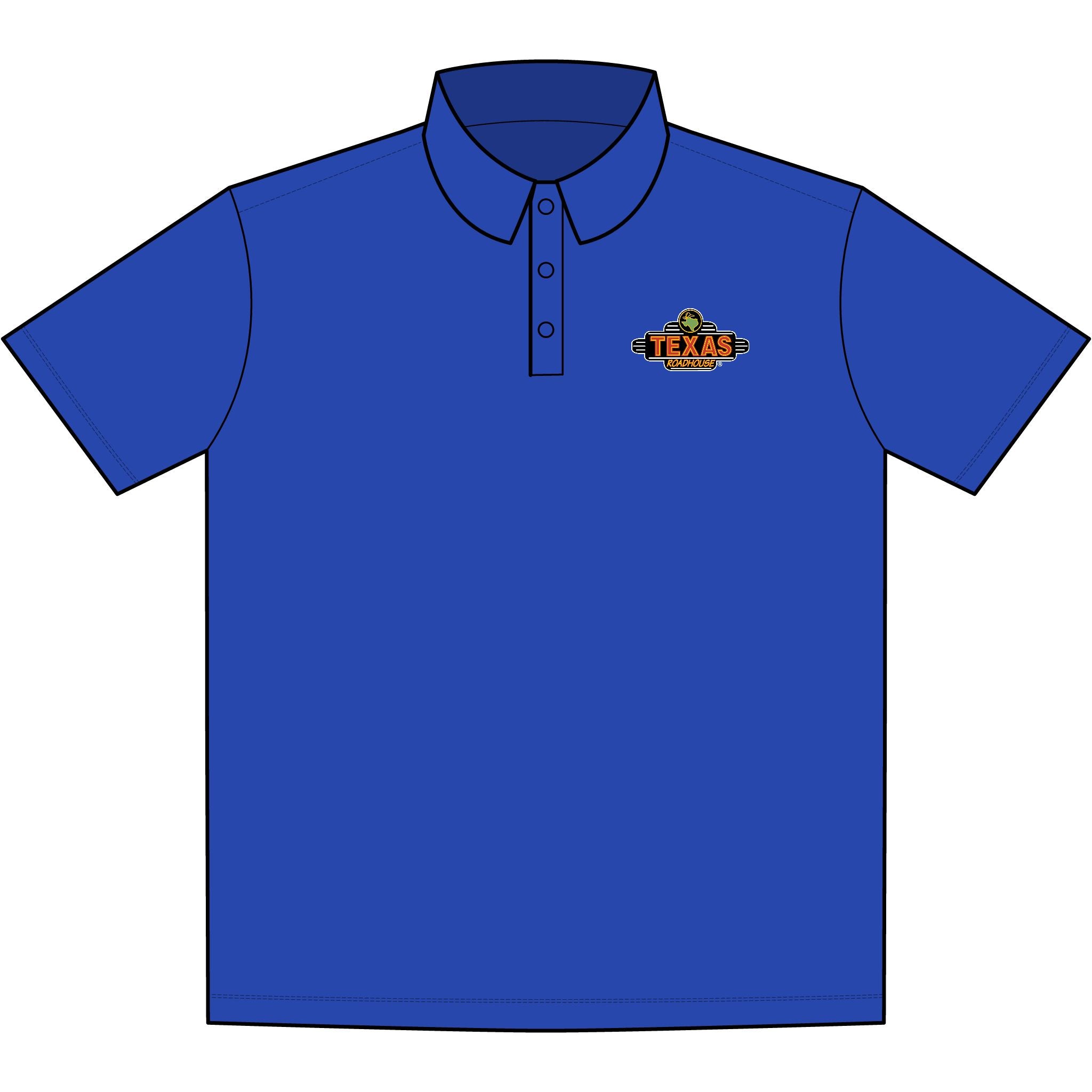 Texas Roadhouse Men's Sport-Tek PosiCharge Re-Compete Polo