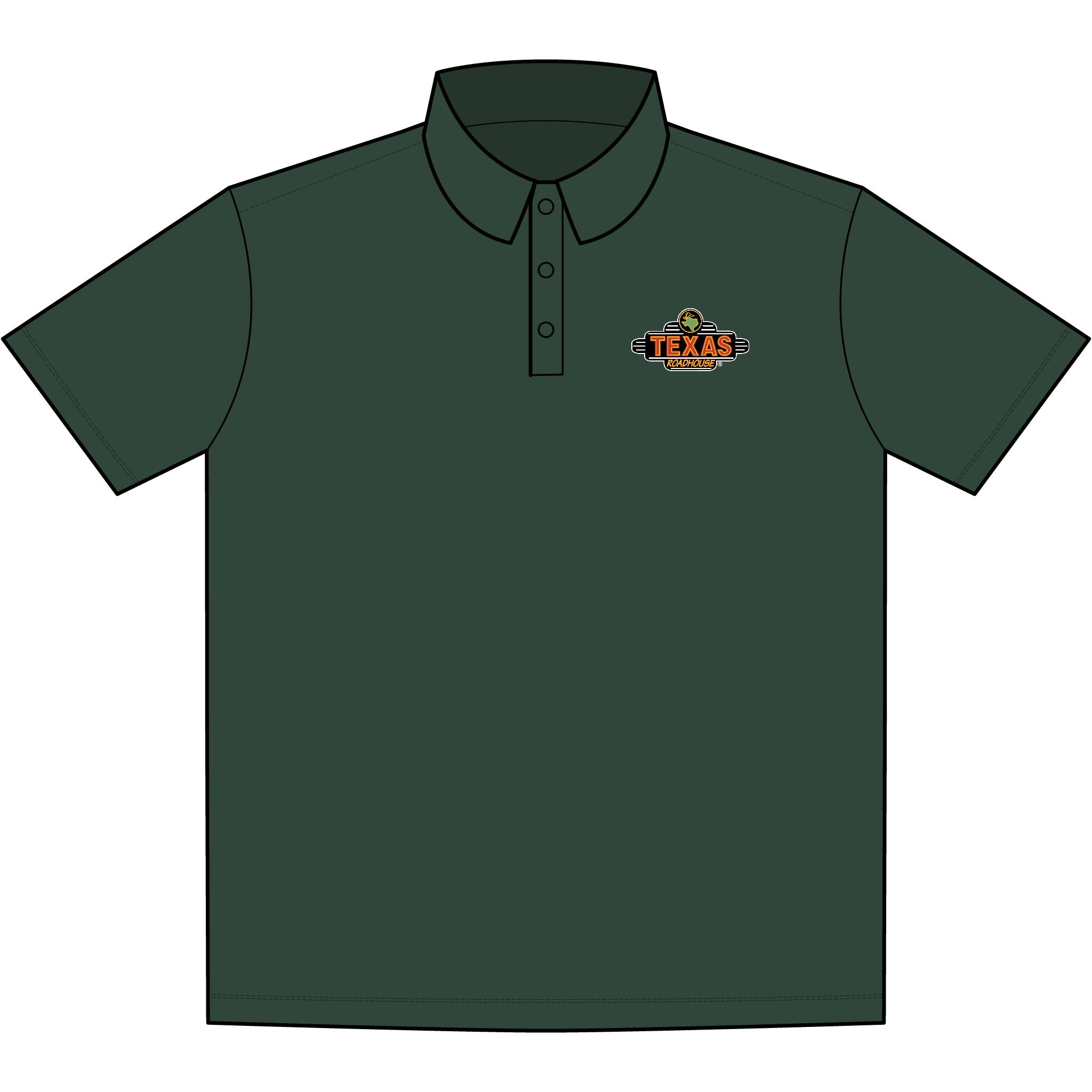 Texas Roadhouse Men's Sport-Tek PosiCharge Re-Compete Polo