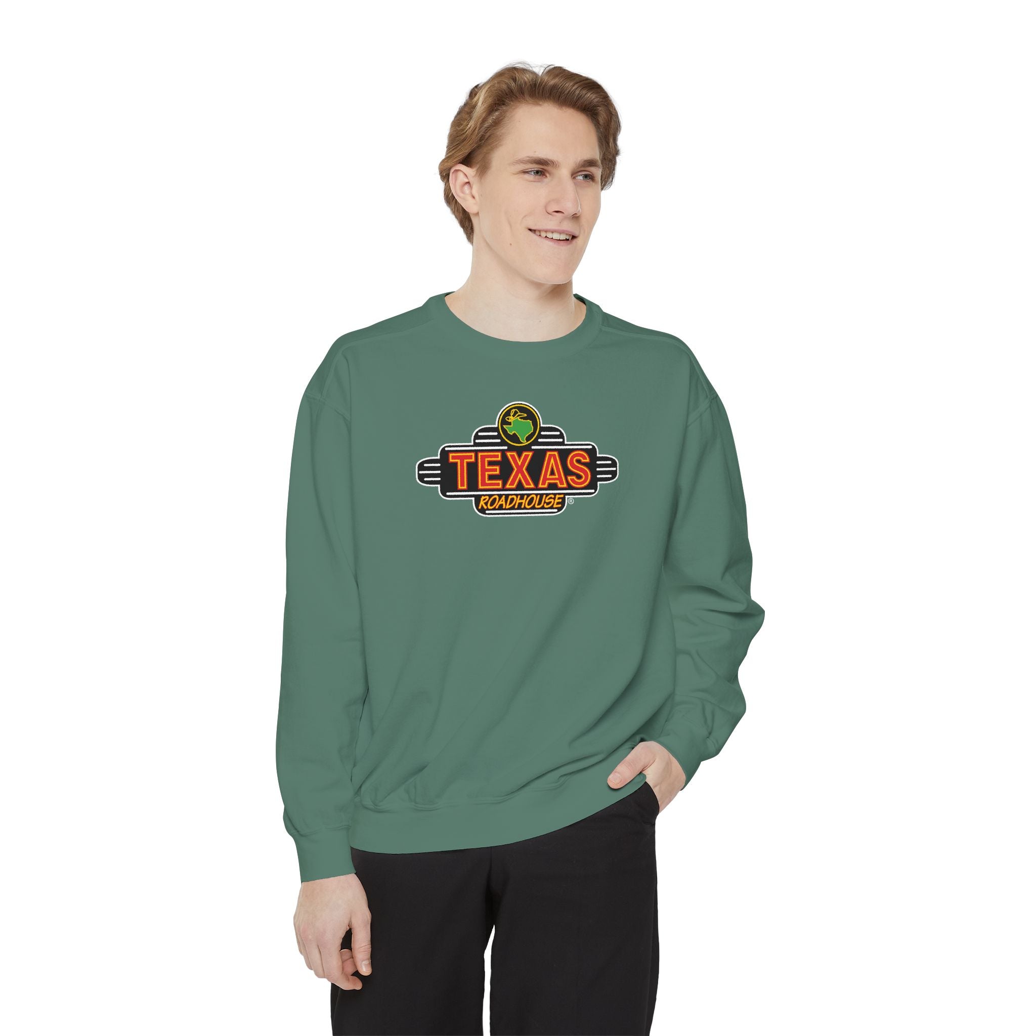 Texas Roadhouse Comfort Colors Unisex Garment-Dyed Crewneck Sweatshirt