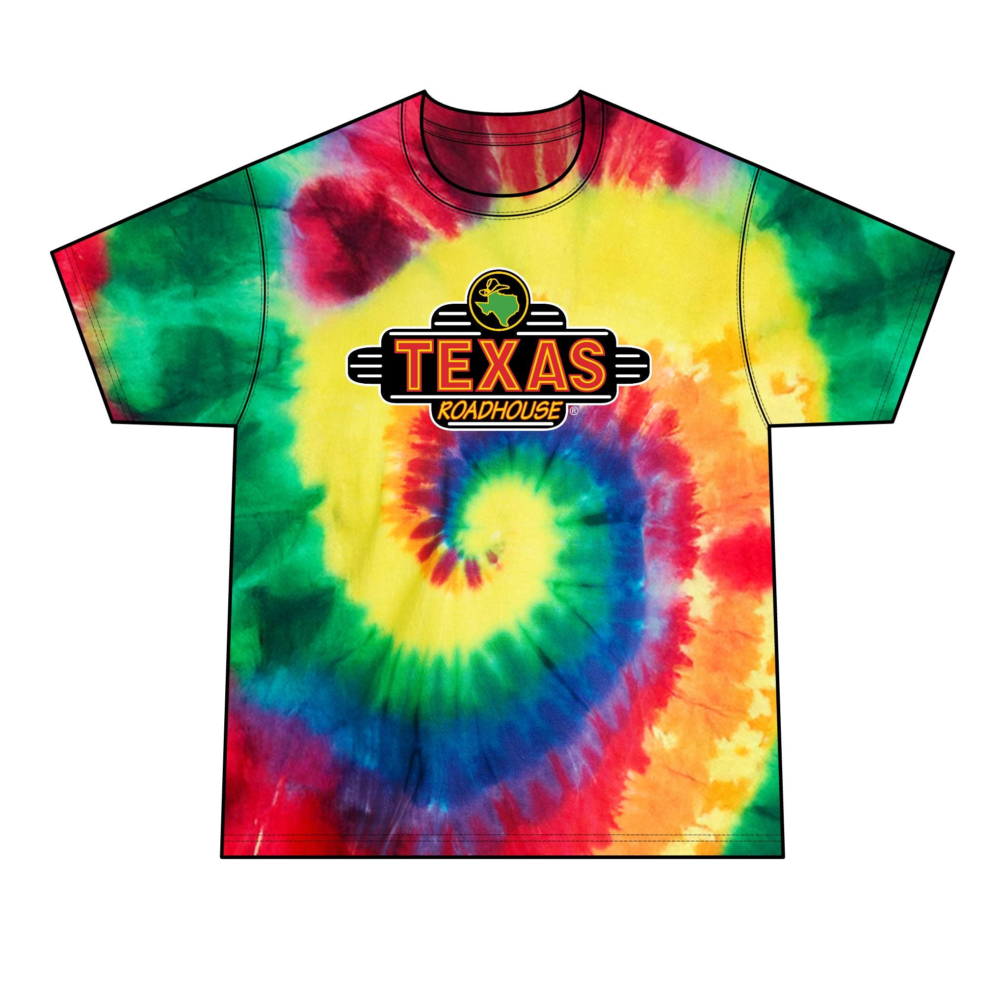 Texas Roadhouse Tie-Dye T-Shirt