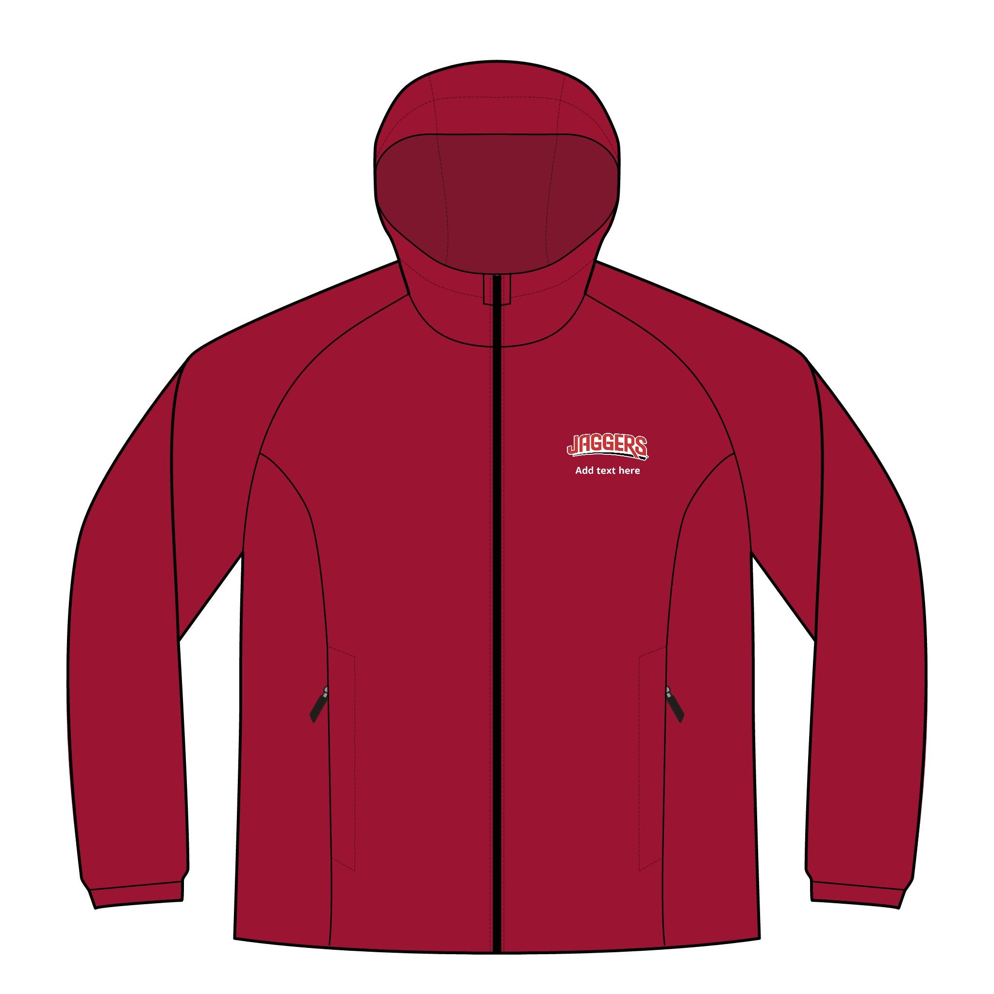 Jaggers Men's Port Authority Essential Rain Jacket