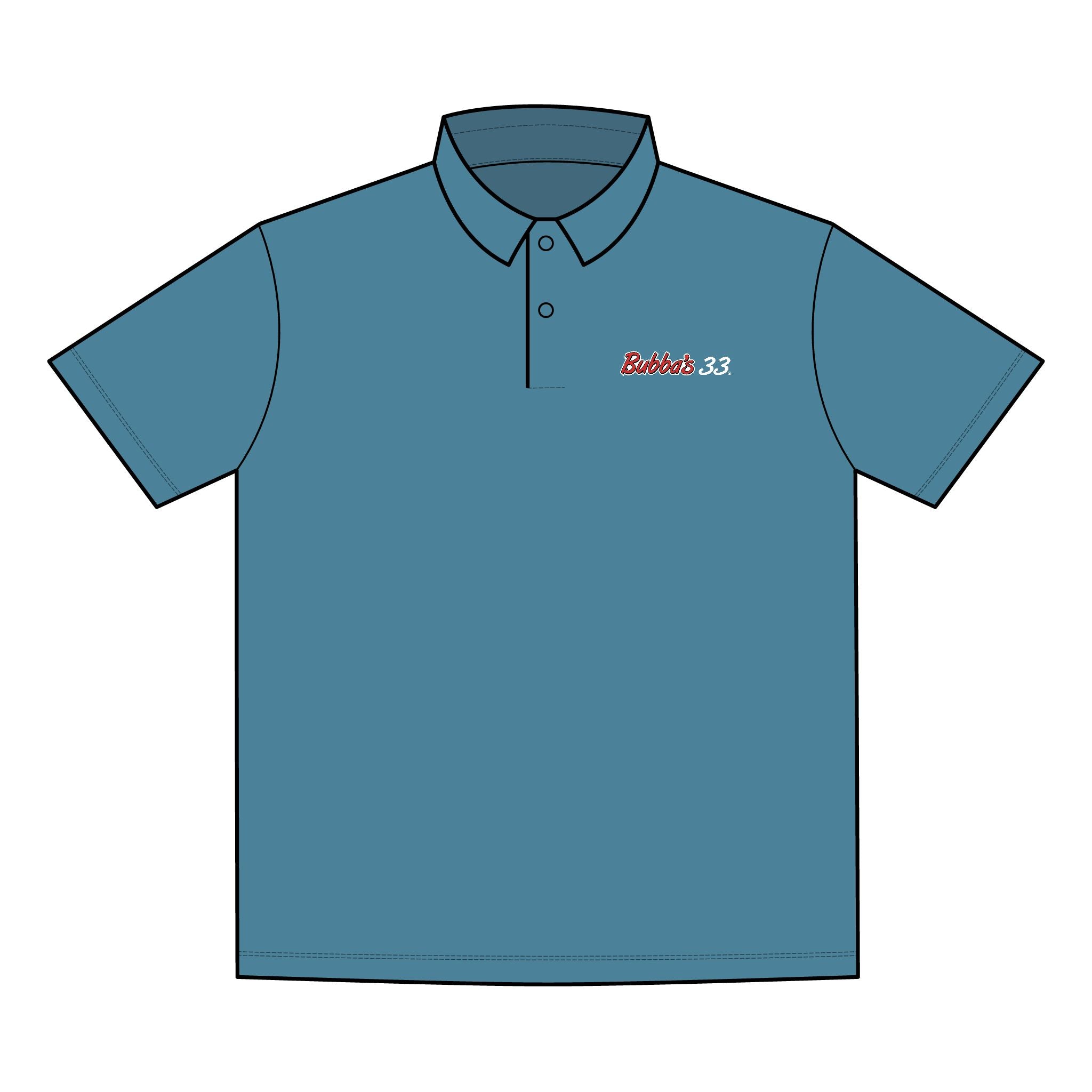 Bubba's 33 Mercer+Mettle® Recharge Jersey Polo