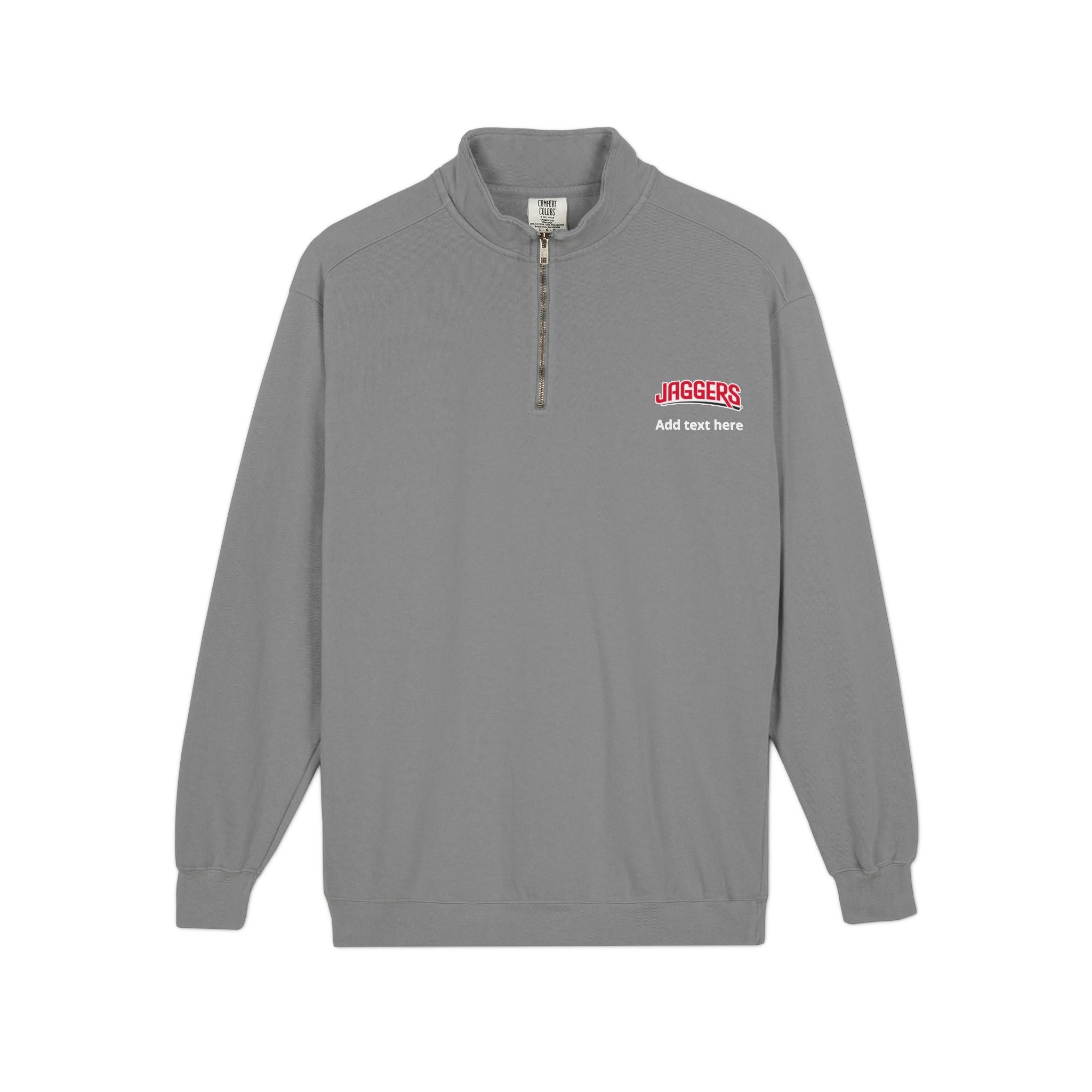Jaggers Comfort Colors Ring Spun 1/4-Zip Sweatshirt