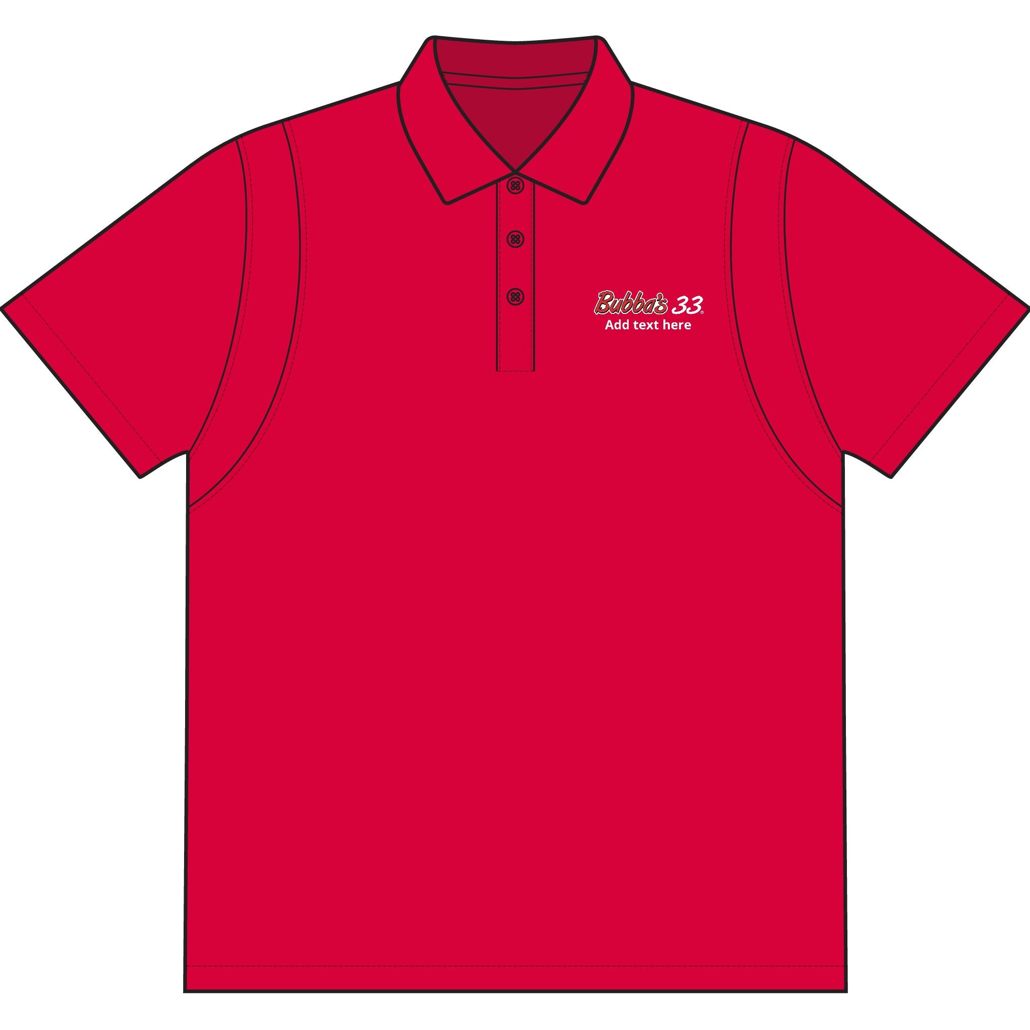 Bubba's 33 SportTek Micropique Sport-Wick Polo