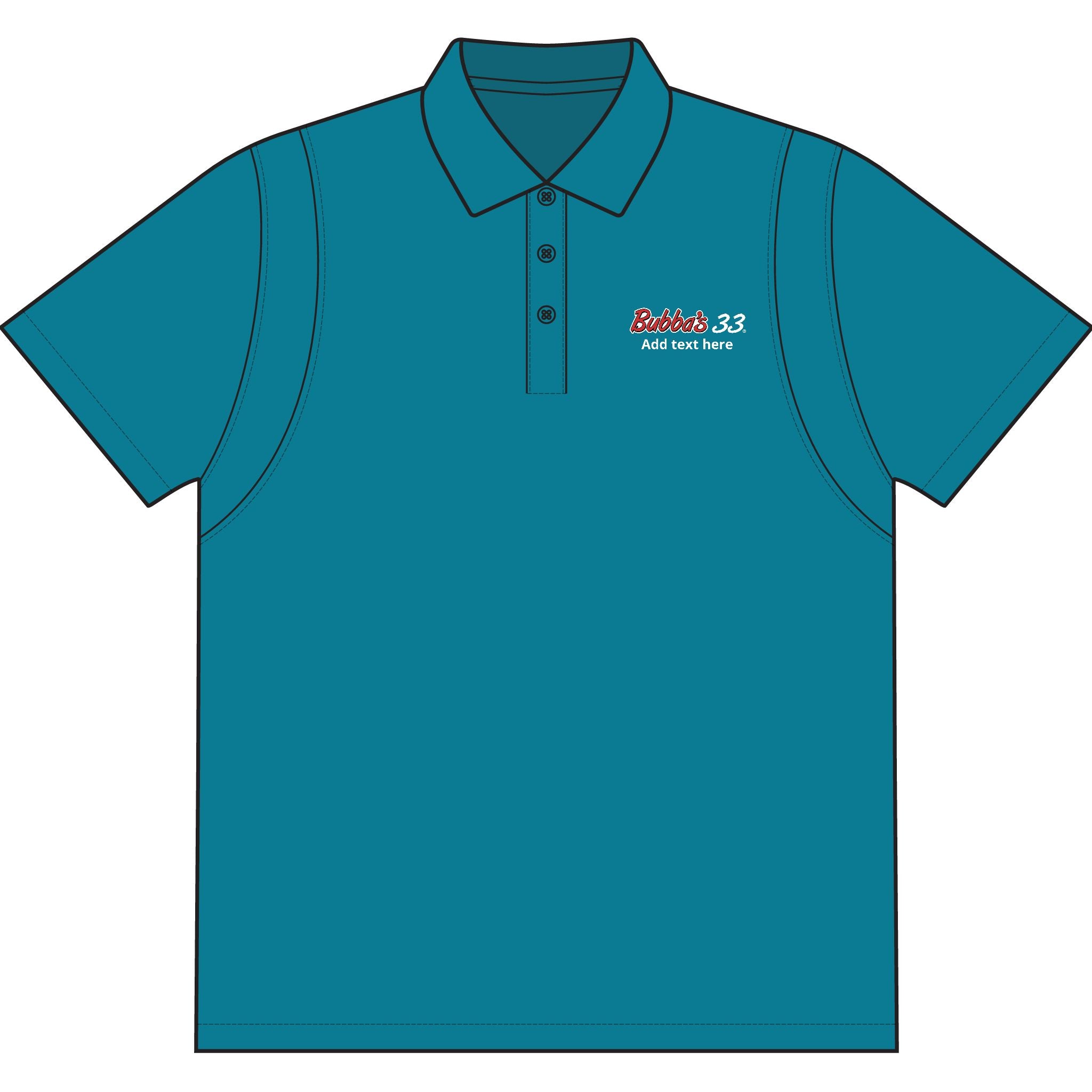 Bubba's 33 SportTek Micropique Sport-Wick Polo
