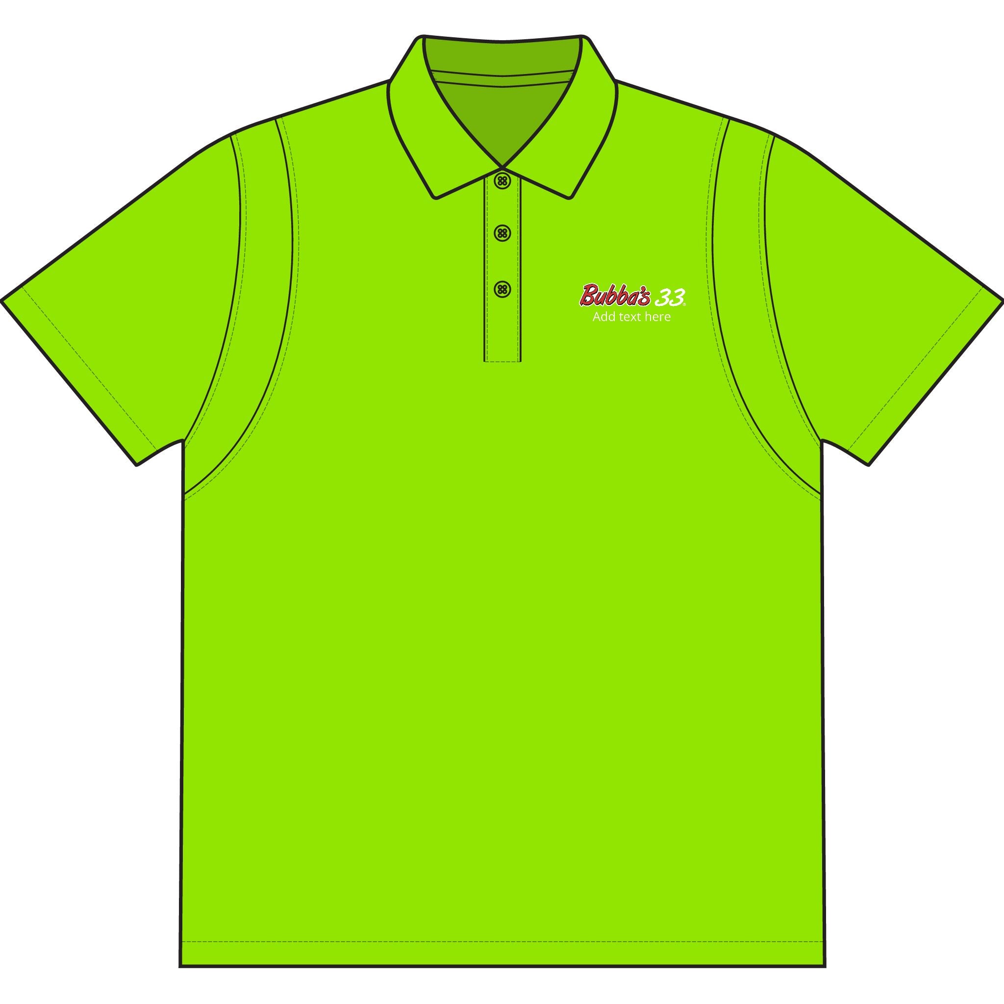 Bubba's 33 SportTek Micropique Sport-Wick Polo