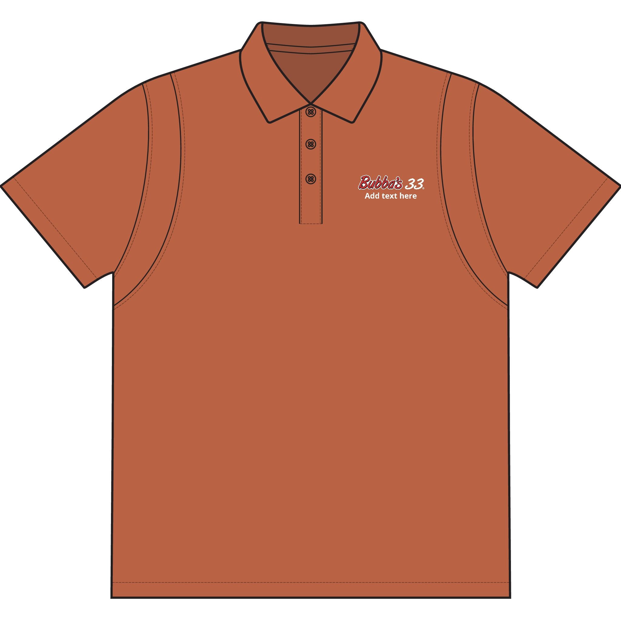 Bubba's 33 SportTek Micropique Sport-Wick Polo