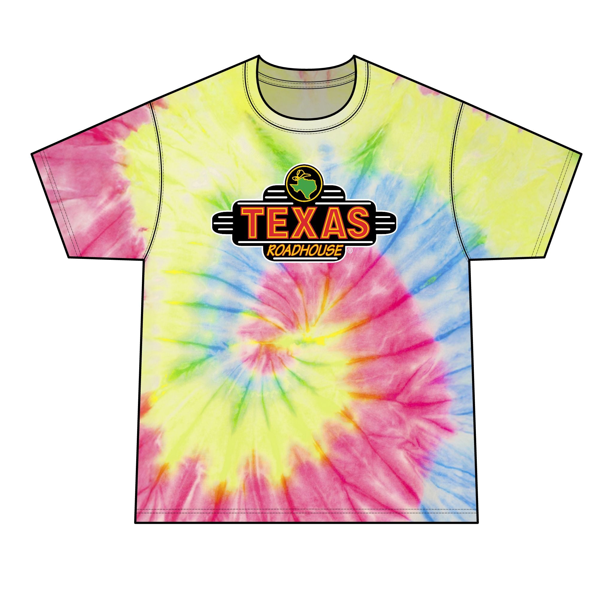 Texas Roadhouse Tie-Dye T-Shirt
