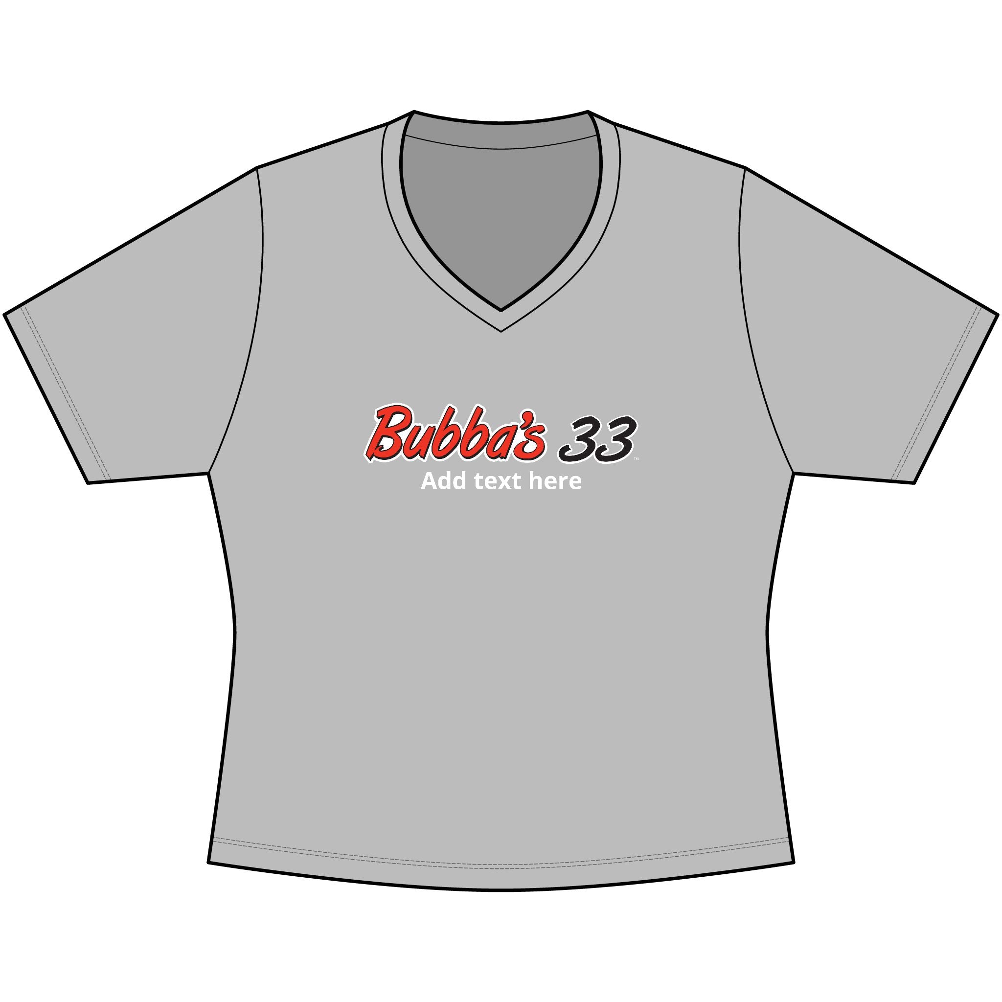 Bubba's 33 Sport-Tek Women's PosiCharge Competitor V-Neck Tee