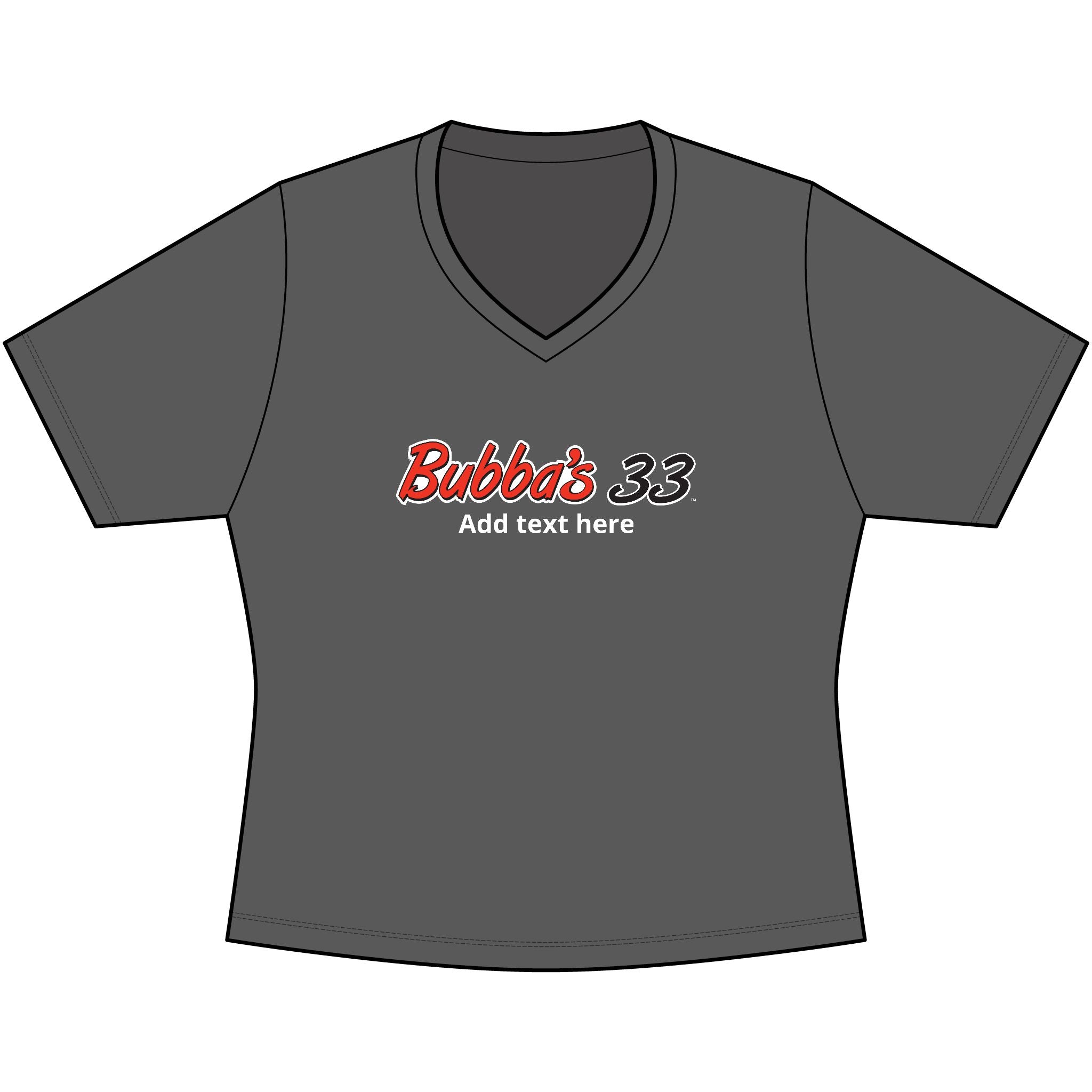 Bubba's 33 Sport-Tek Women's PosiCharge Competitor V-Neck Tee
