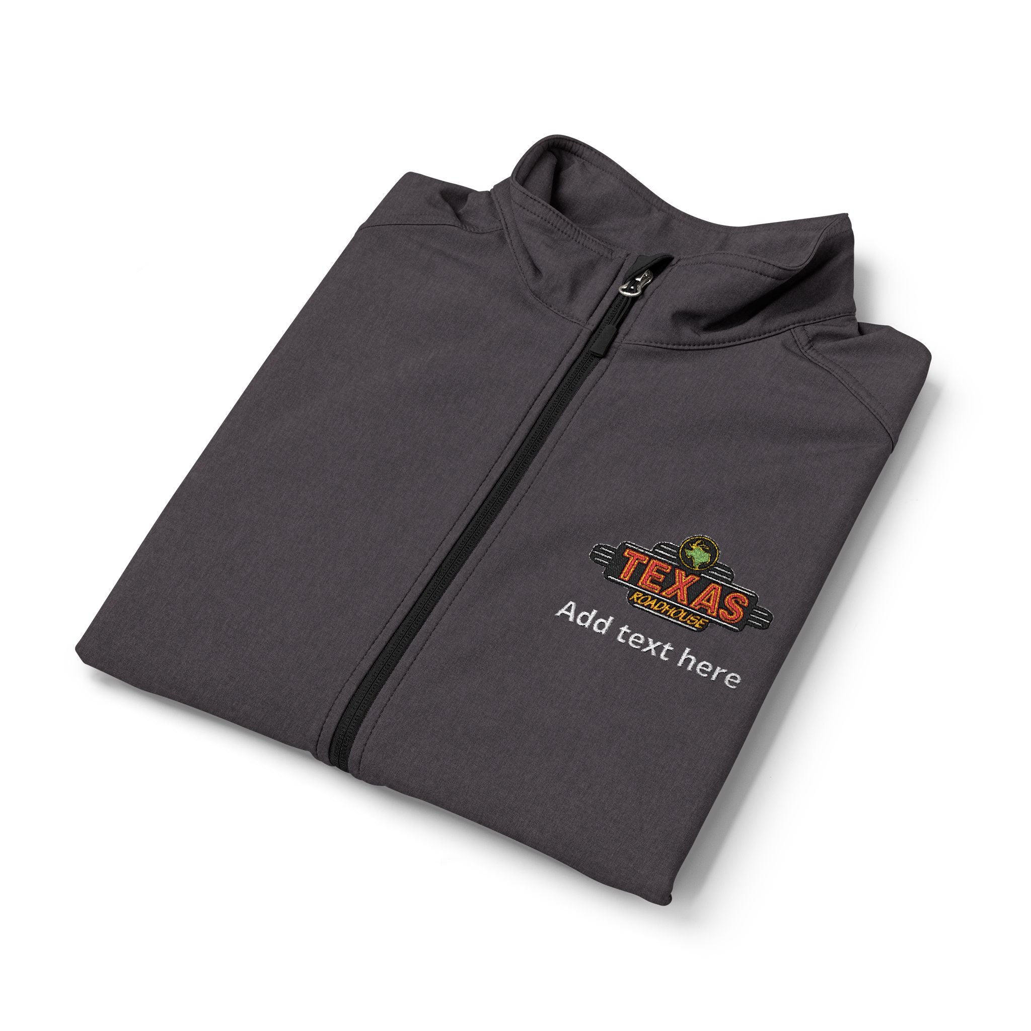 Texas Roadhouse Men's Black Soft Shell Vest