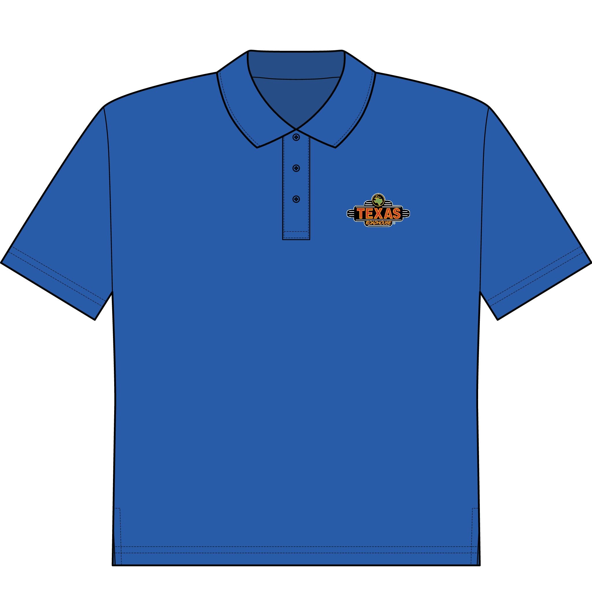 Texas Roadhouse Men's Port Authority C-FREE Performance Polo