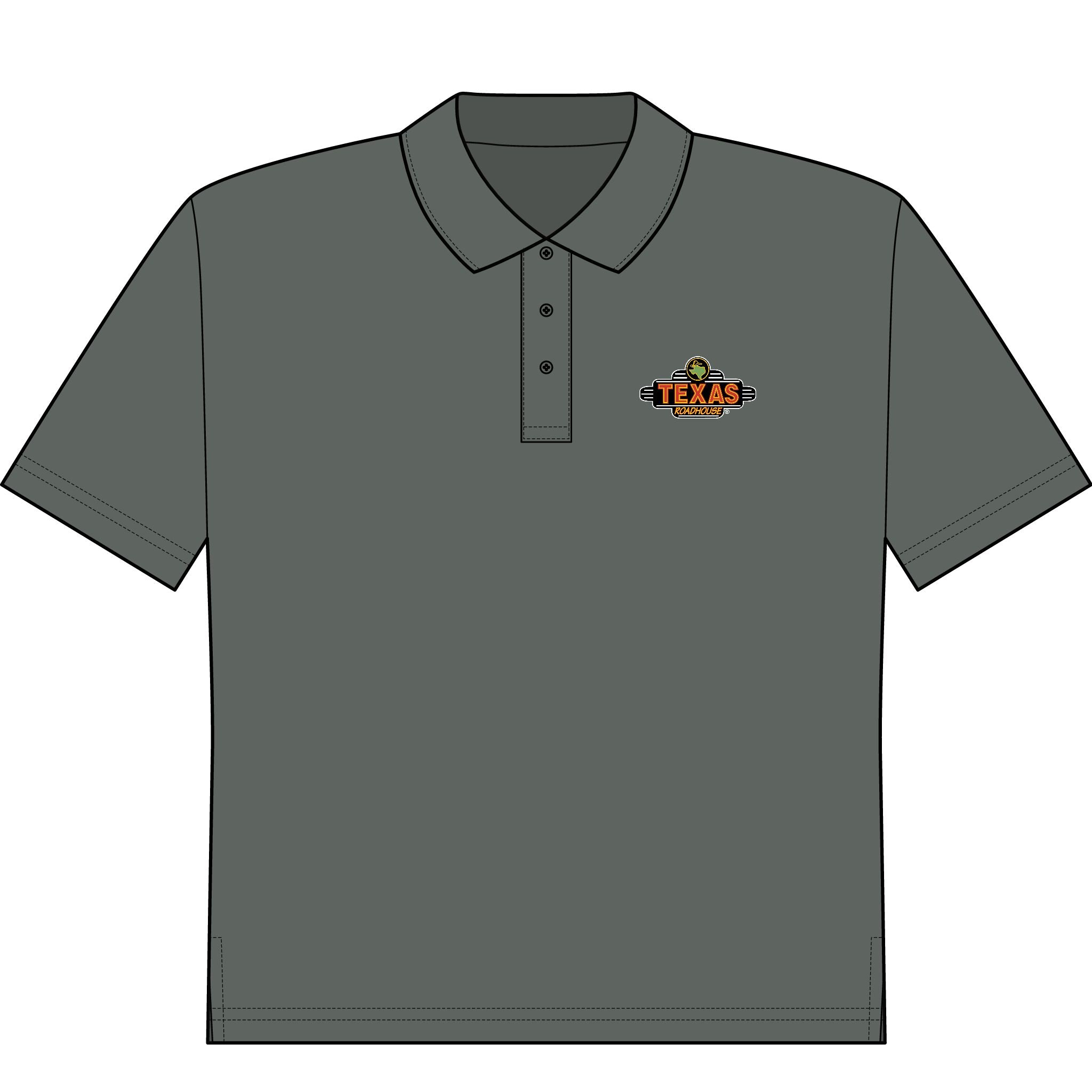Texas Roadhouse Men's Port Authority C-FREE Performance Polo
