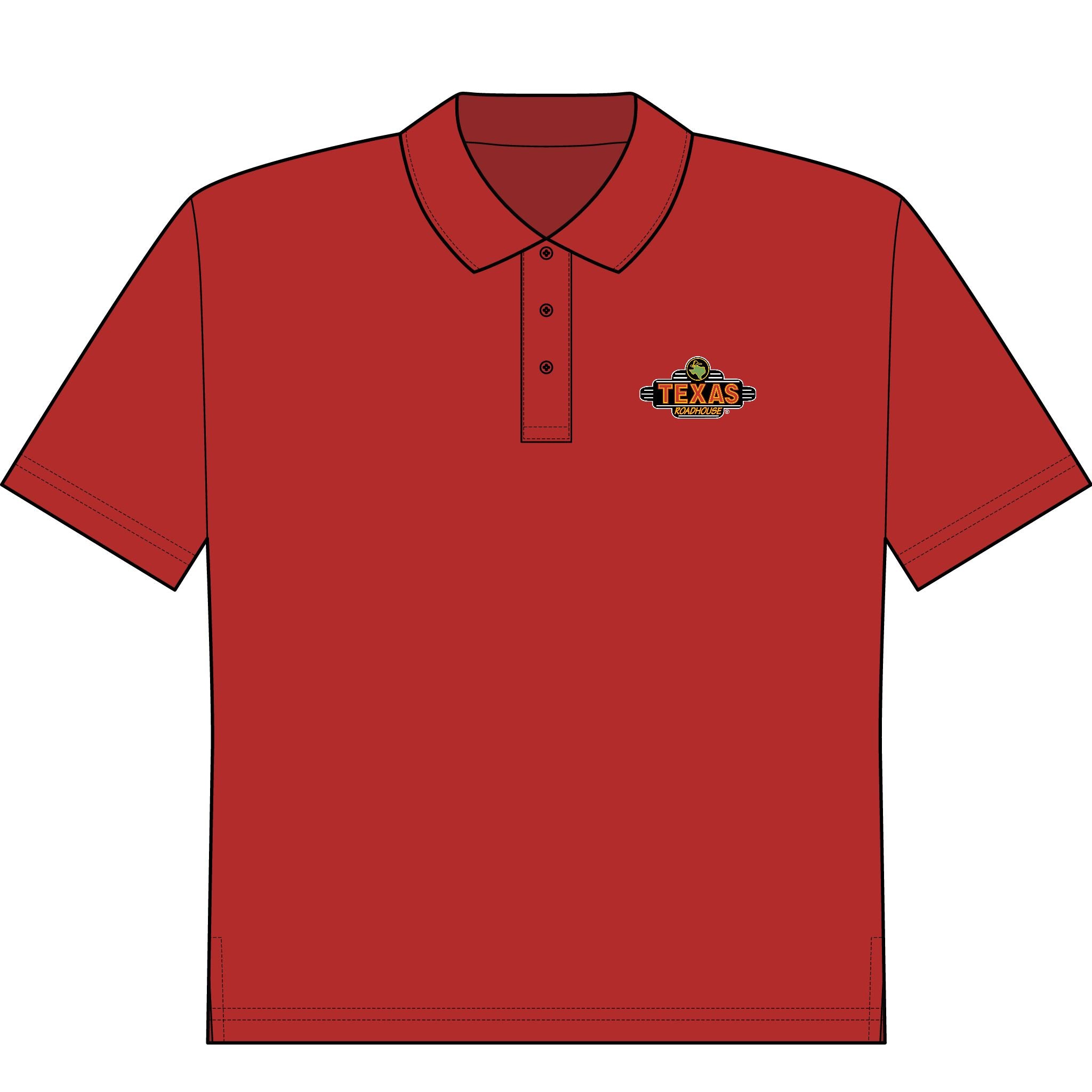 Texas Roadhouse Men's Port Authority C-FREE Performance Polo