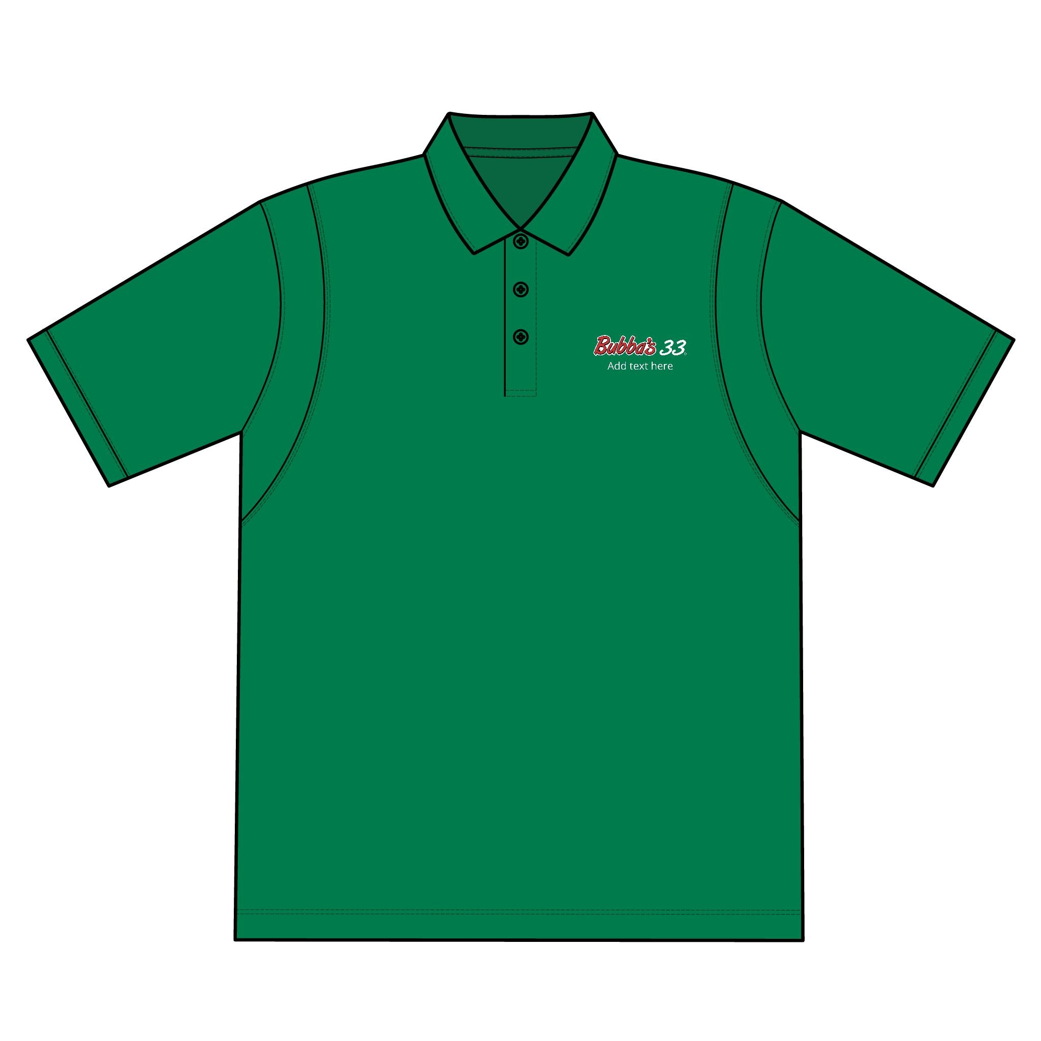 Bubba's 33 Men's SportTek Tall Micropique Sport-Wick Polo