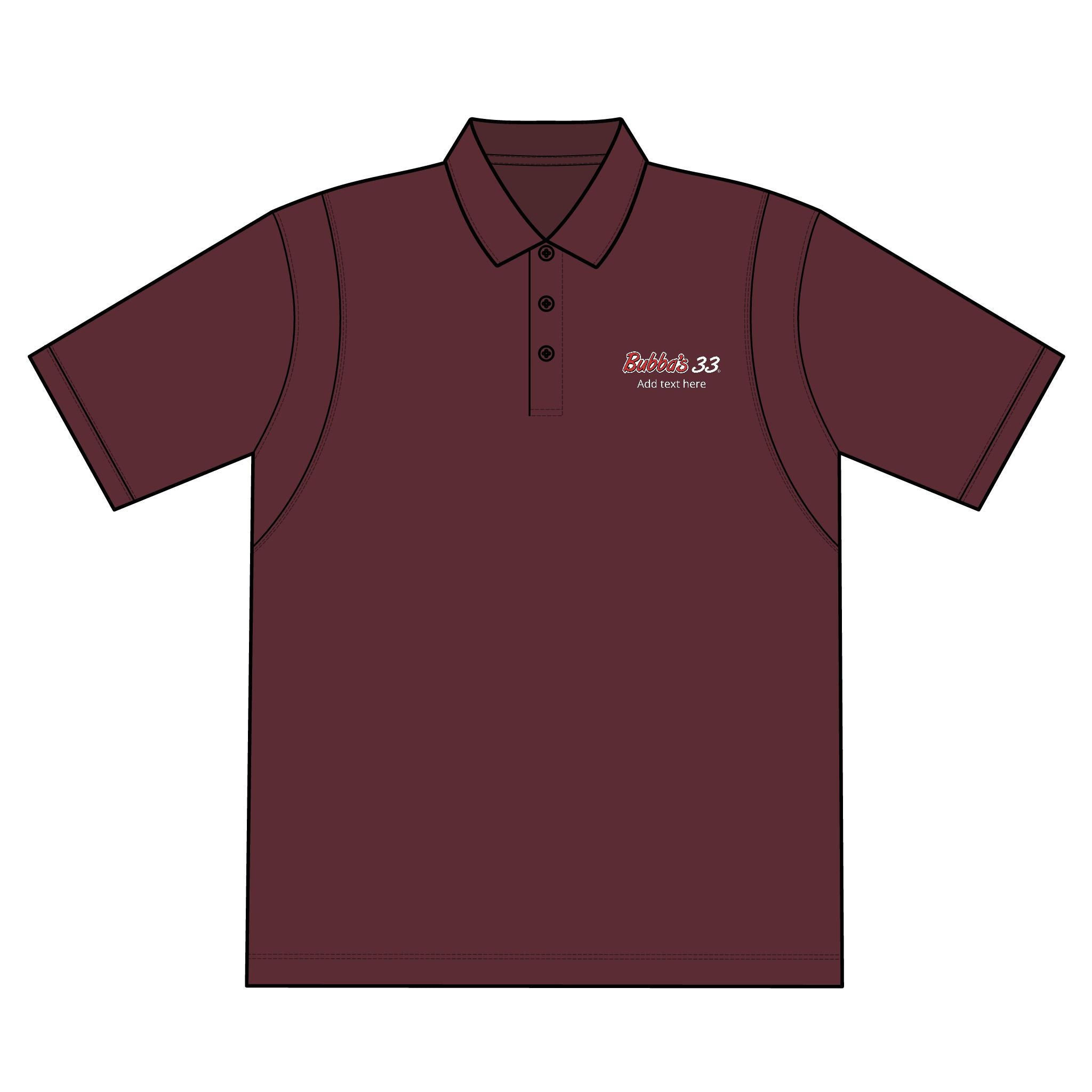 Bubba's 33 Men's SportTek Tall Micropique Sport-Wick Polo