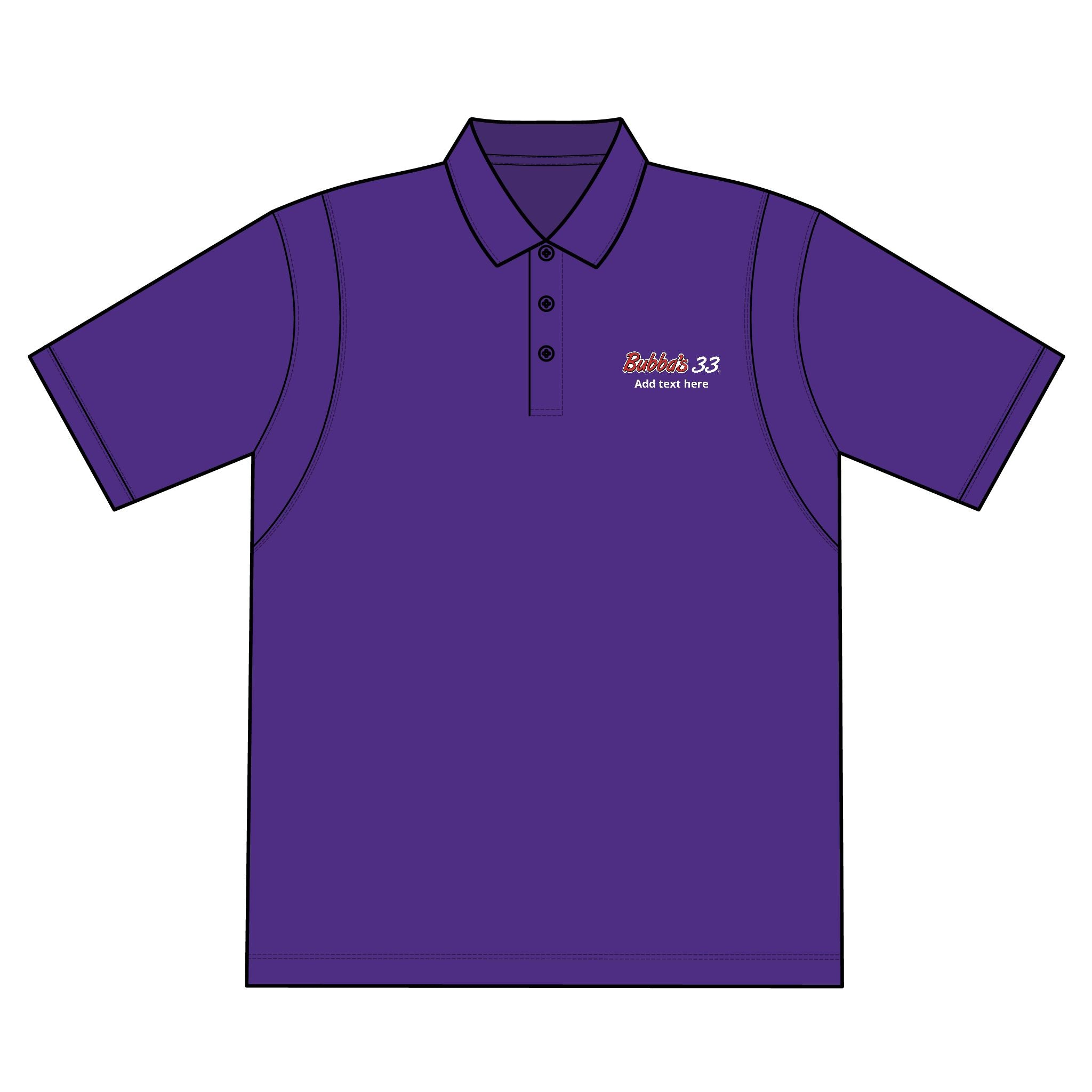 Bubba's 33 Men's SportTek Tall Micropique Sport-Wick Polo